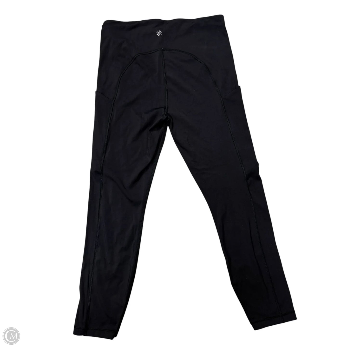 Athletic Leggings By Athleta In Black, Size: M