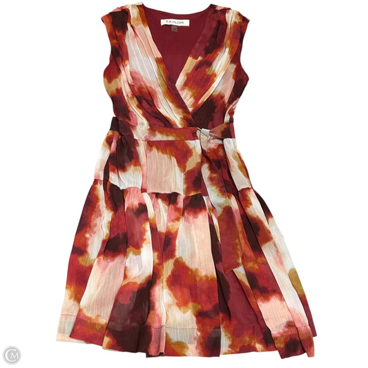 Dress Party Short By Taylor In Red, Size: S