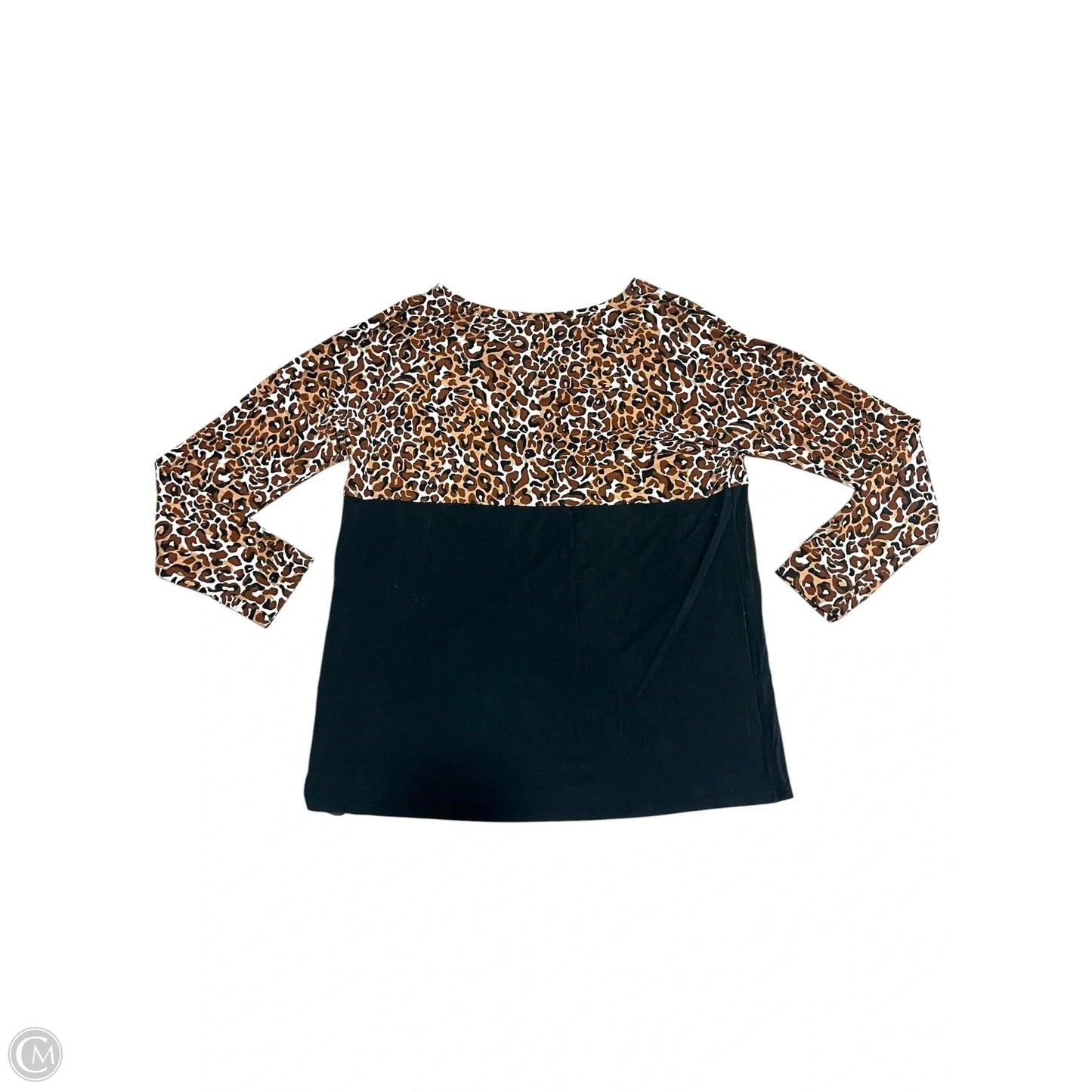 Top Long Sleeve Designer By Lilly Pulitzer In Animal Print, Size: M