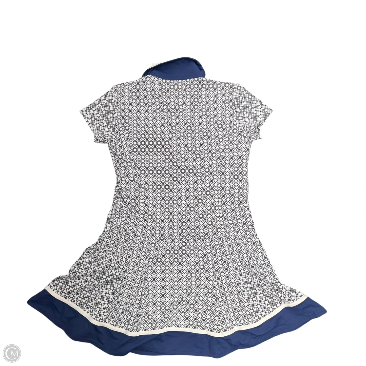 Dress Designer By Lilly Pulitzer In Blue & White, Size: M