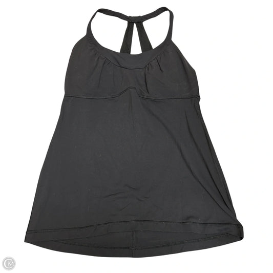 Athletic Tank Top By Lululemon In Black, Size: 12