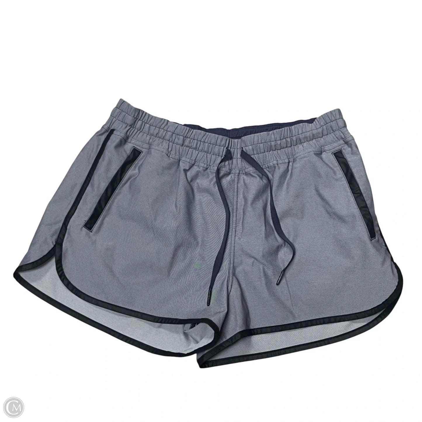 Athletic Shorts By Lululemon In Grey, Size: 12