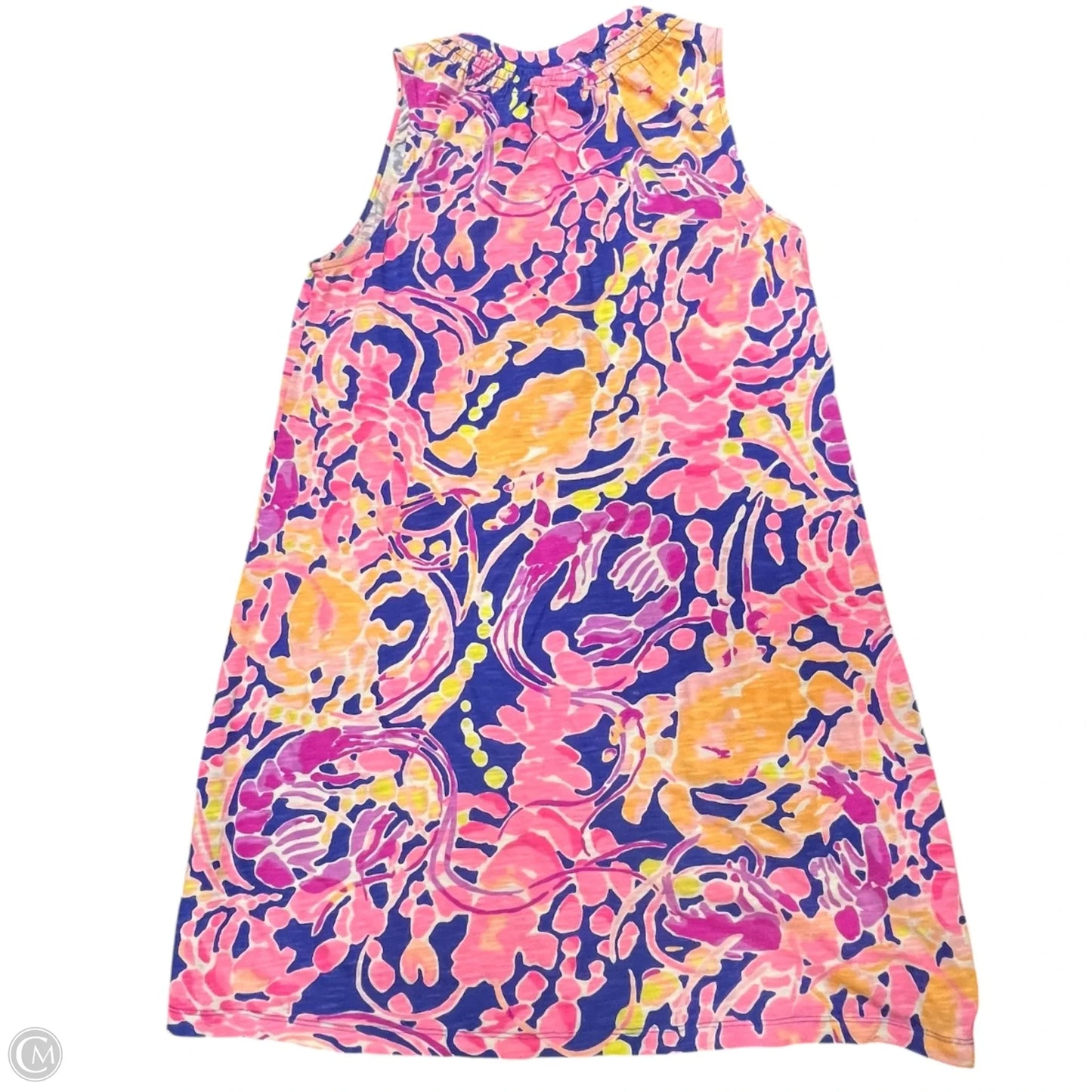 Dress Designer By Lilly Pulitzer In Blue & Pink, Size: M