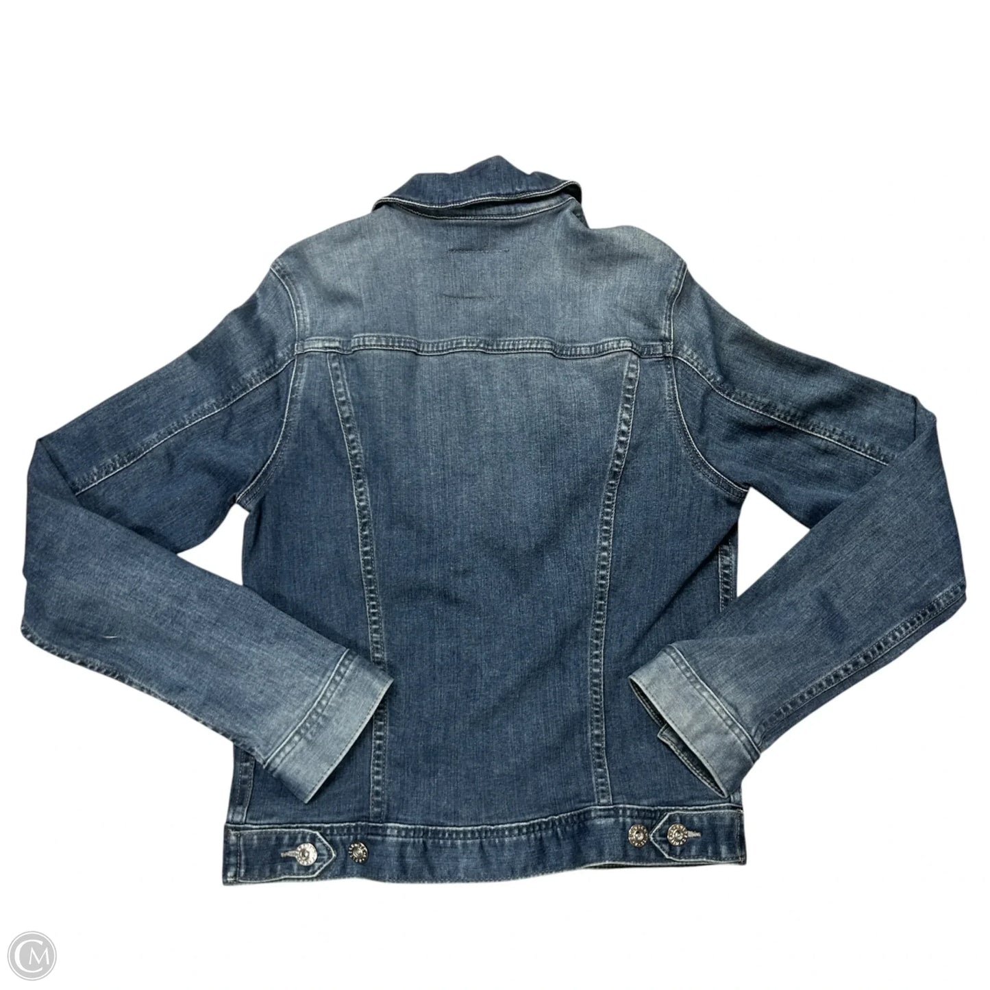 Jacket Denim By Ag Jeans In Blue Denim, Size: M
