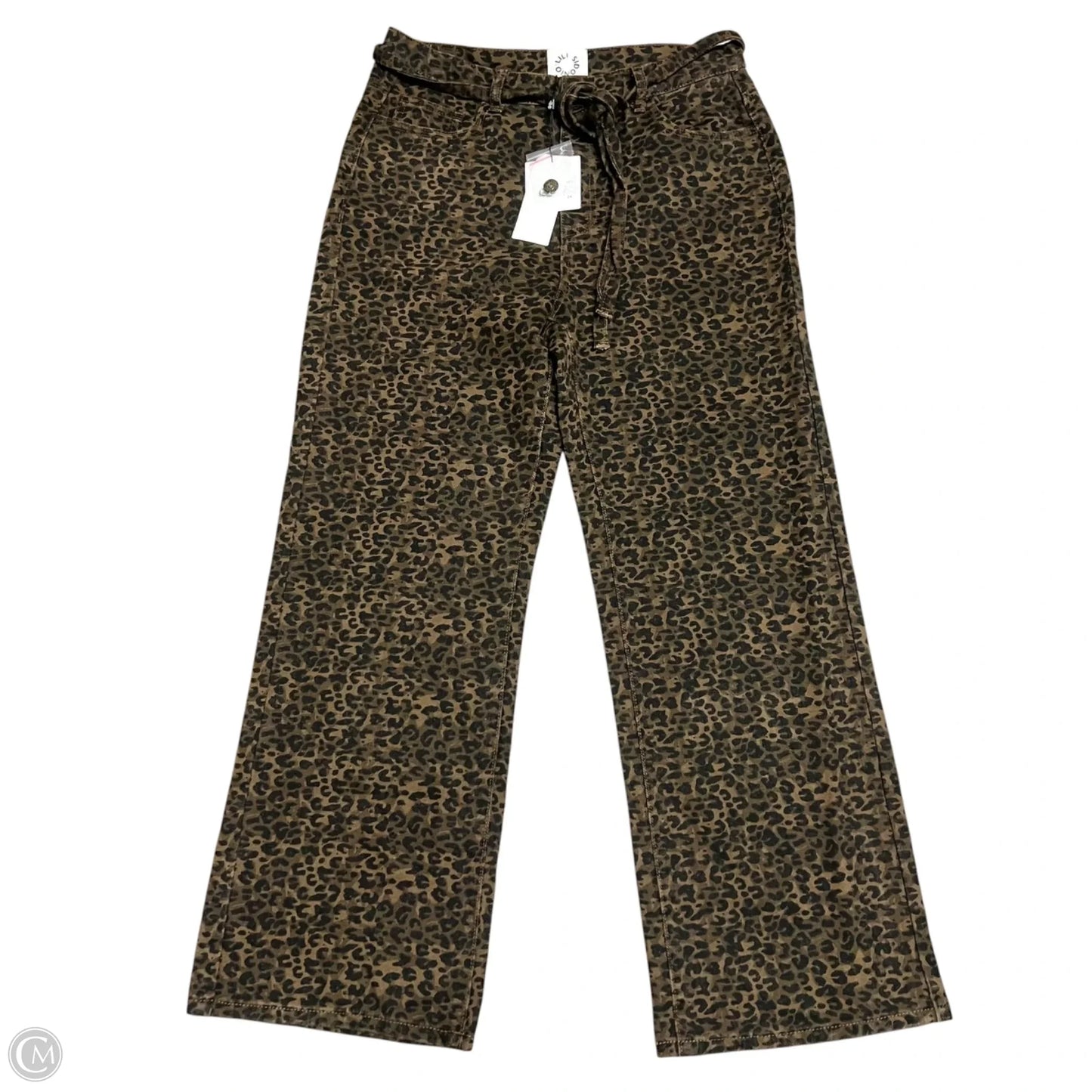 Jeans Wide Leg By Lili Sidonio In Animal Print, Size: 4
