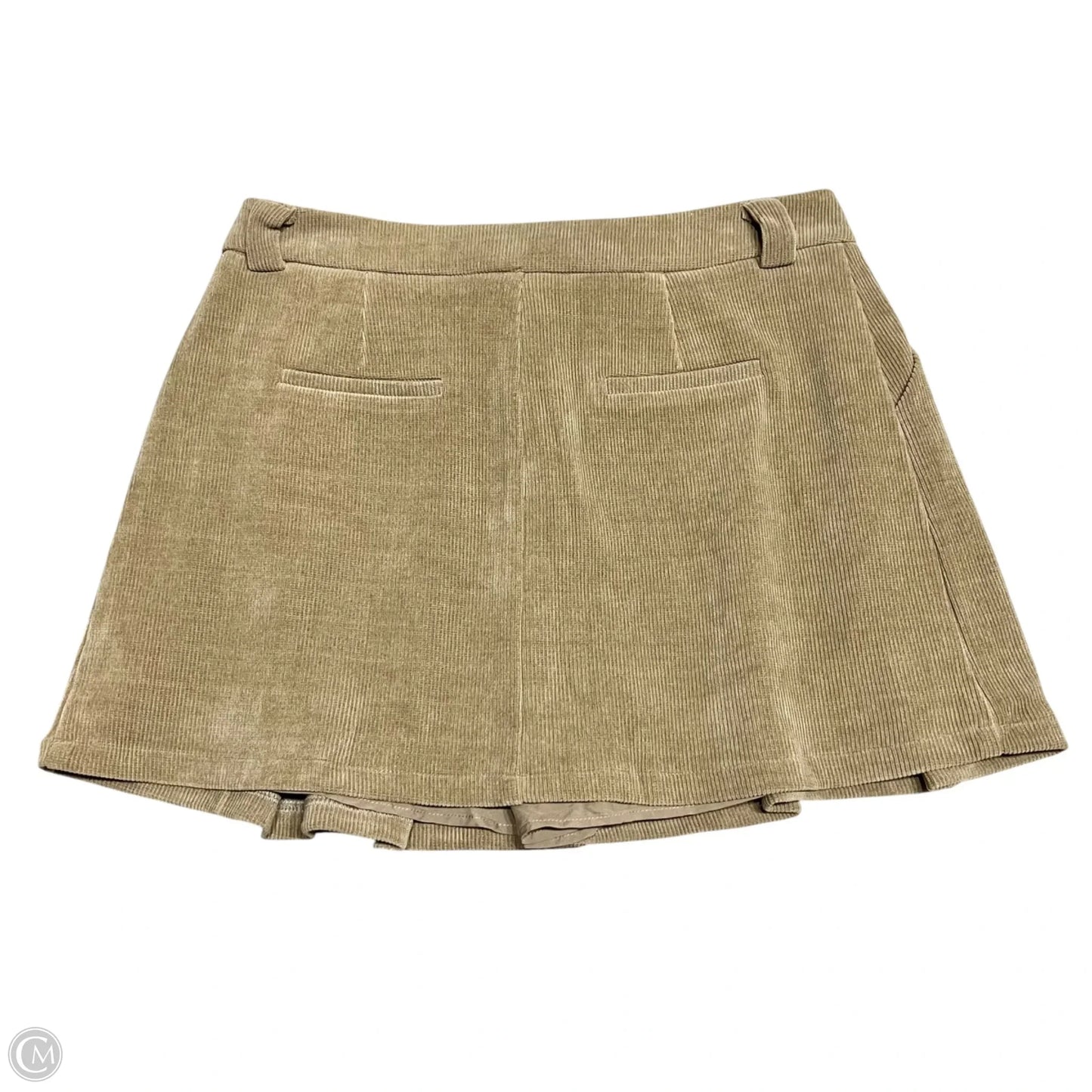 Skirt Mini & Short By Molly Bracken In Beige, Size: L