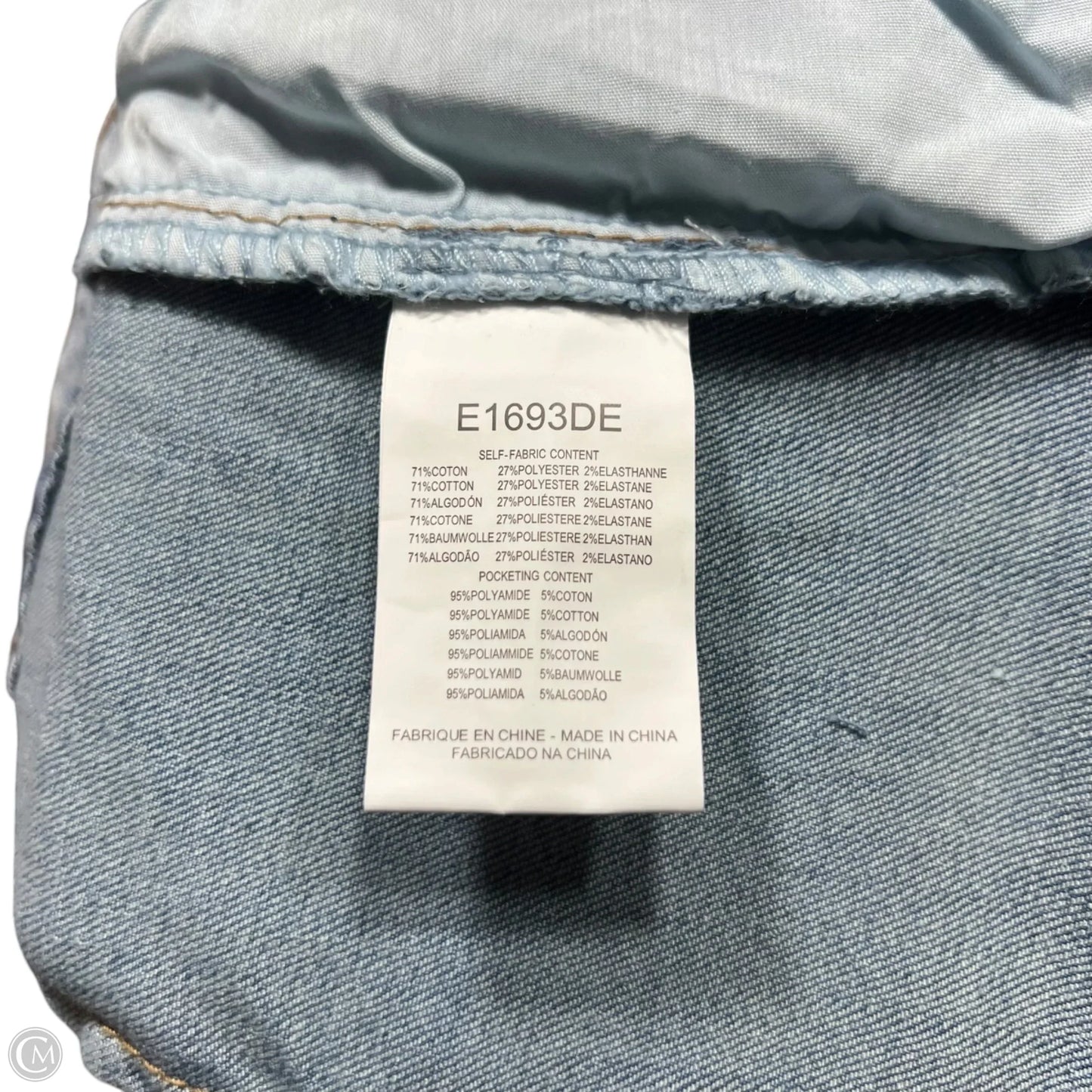 Jeans Wide Leg By Molly Bracken In Blue Denim, Size: 0