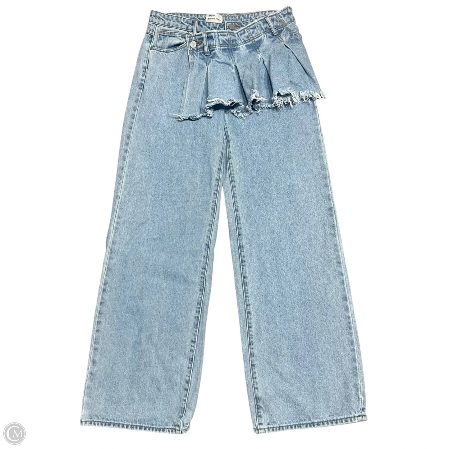 Jeans Wide Leg By Abrand Jeans In Blue Denim, Size: 2