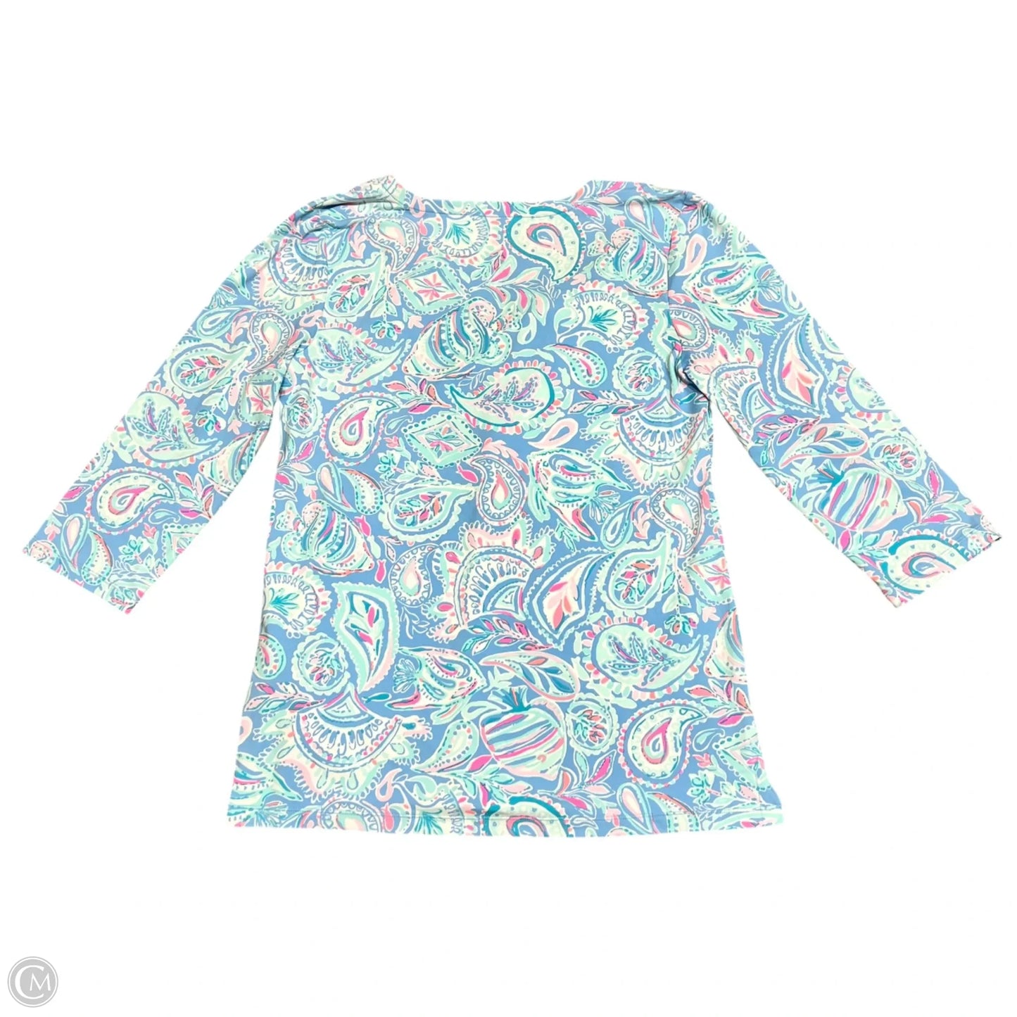 Dress Designer By Lilly Pulitzer In Blue & Pink, Size: M