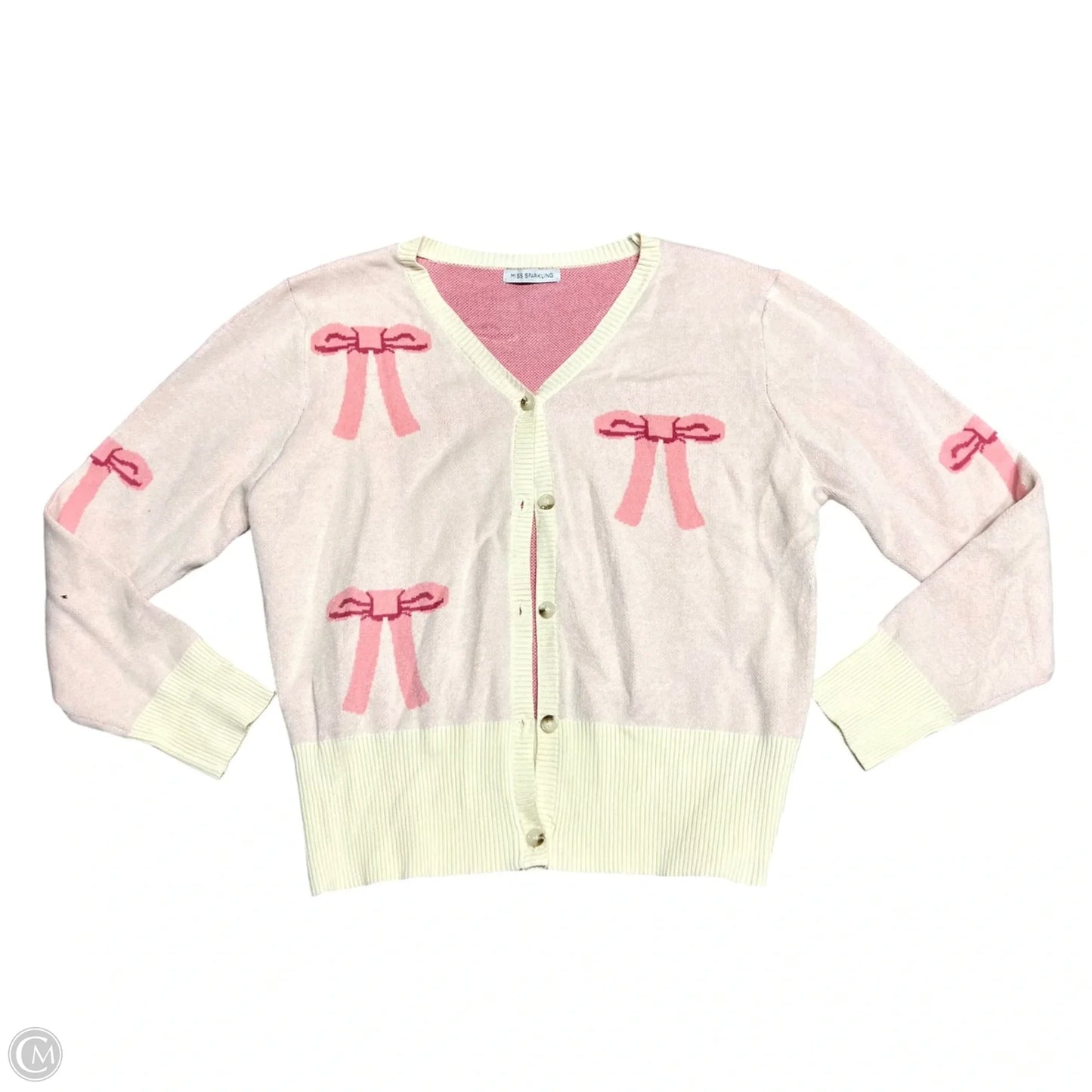 Sweater By Miss Sparkling In Pink, Size: Xl