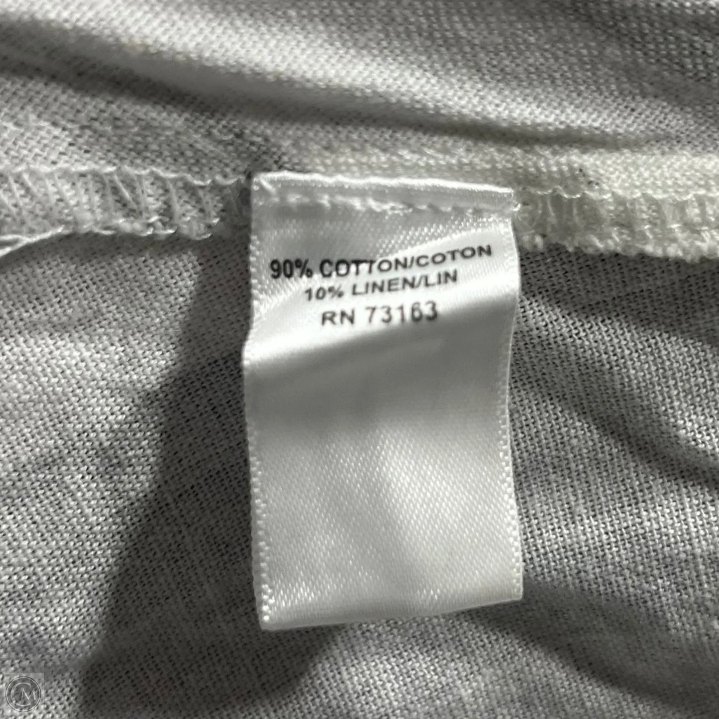 Skirt Maxi By Flint & Moss In Grey & White, Size: L