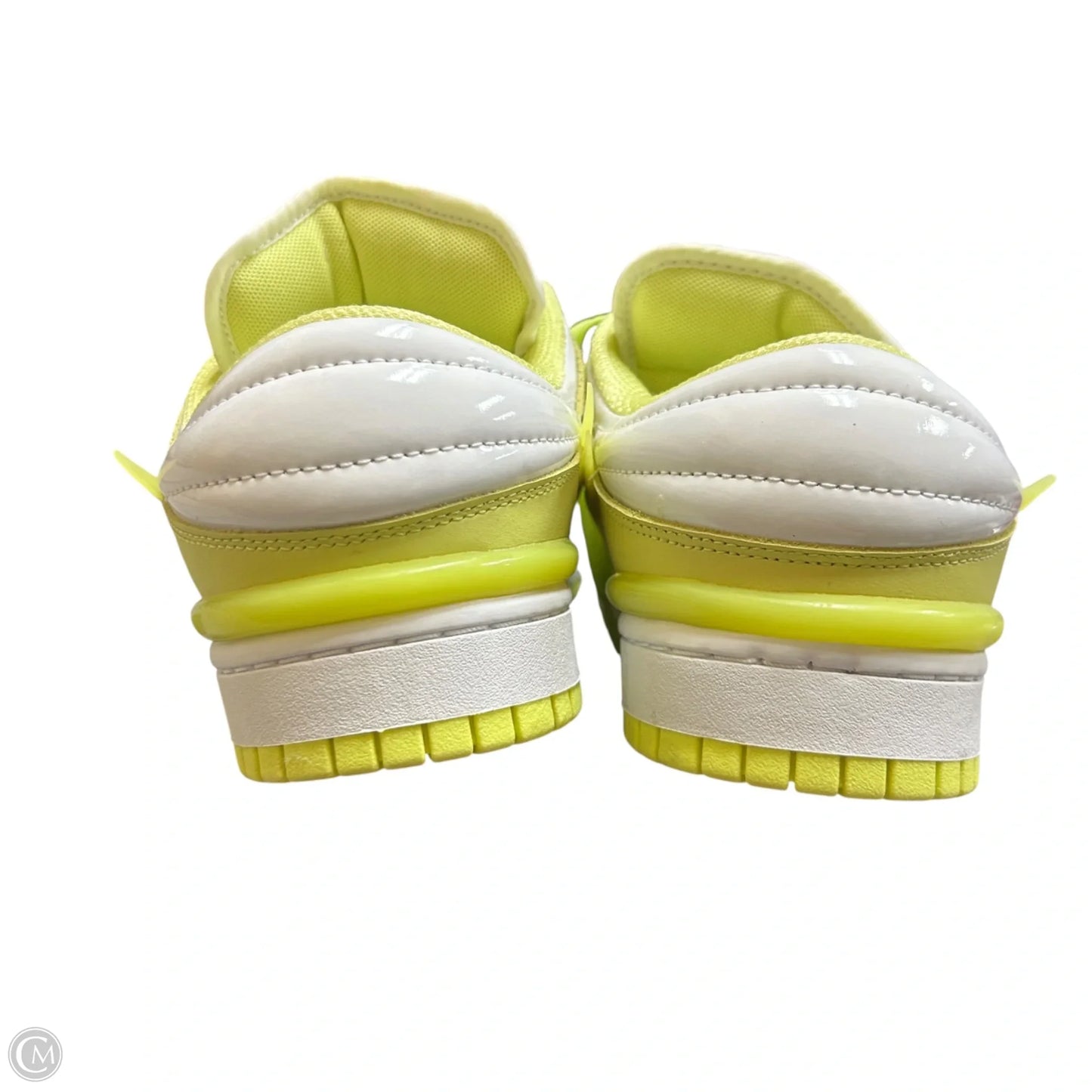Shoes Sneakers By Nike In Green & White, Size: 10.5