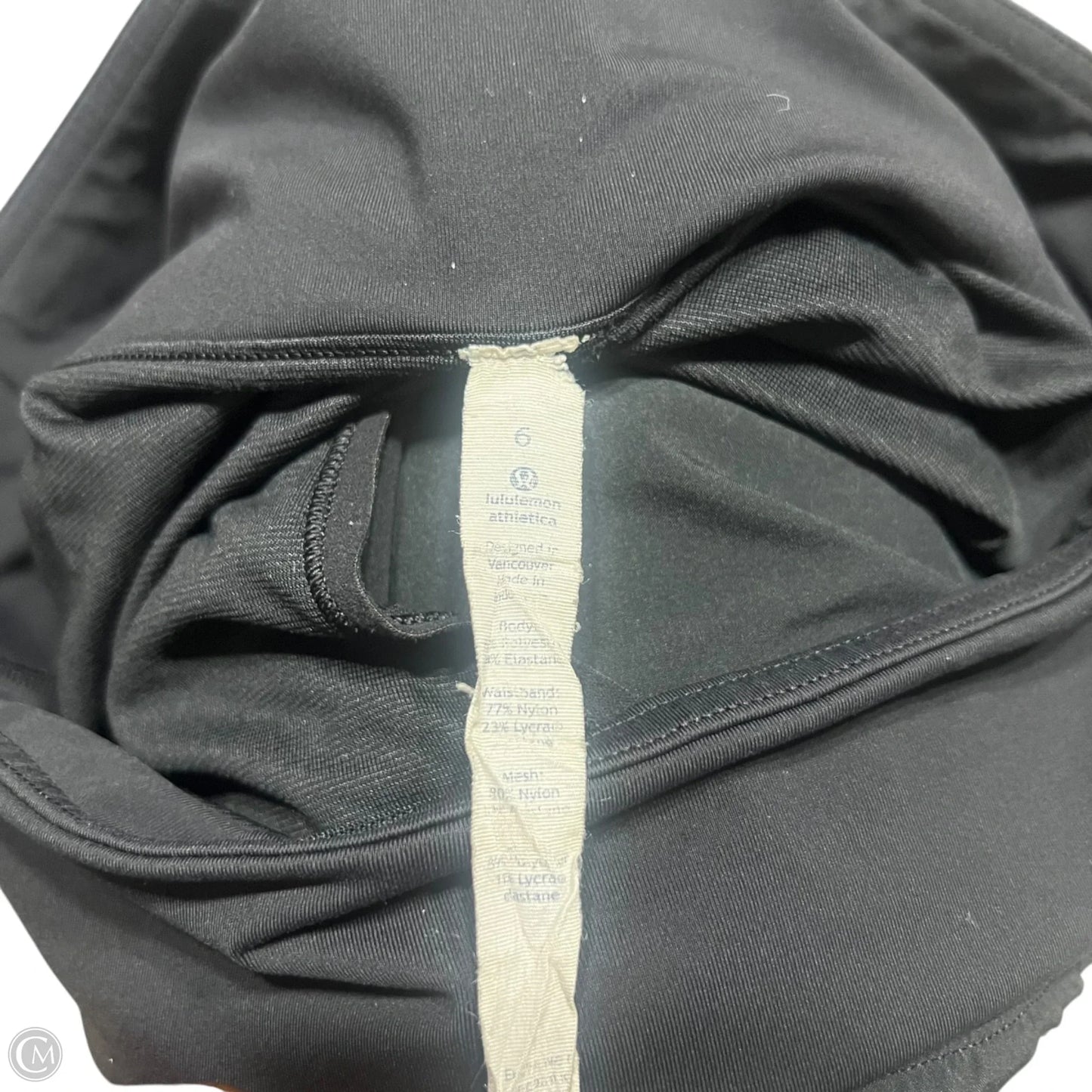Athletic Shorts By Lululemon In Black, Size: 6