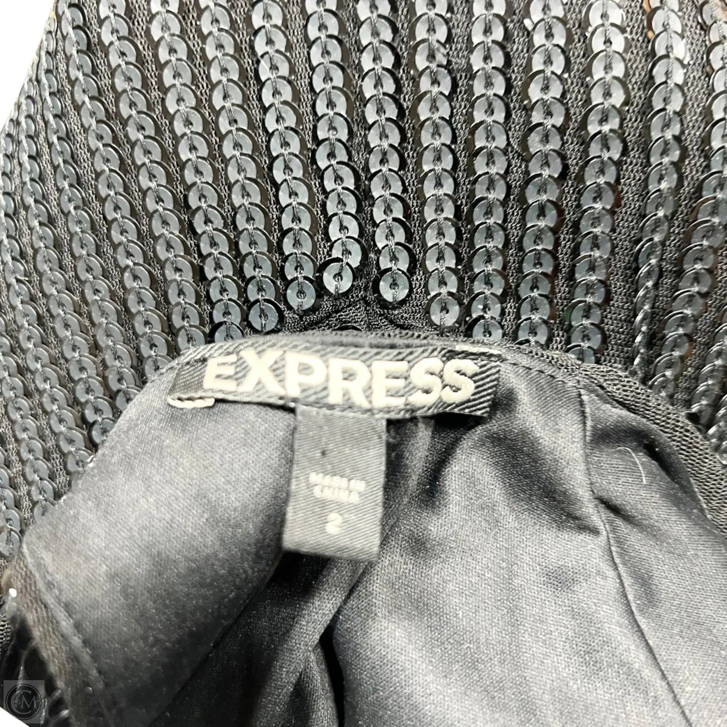 Dress Party Short By Express In Black, Size: Xs