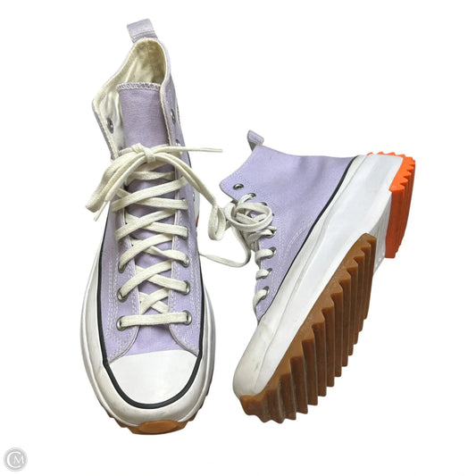 Shoes Sneakers Platform By Converse In Purple, Size: 11