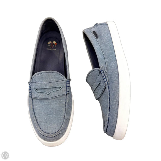 Shoes Flats By Cole-haan In Blue, Size: 10