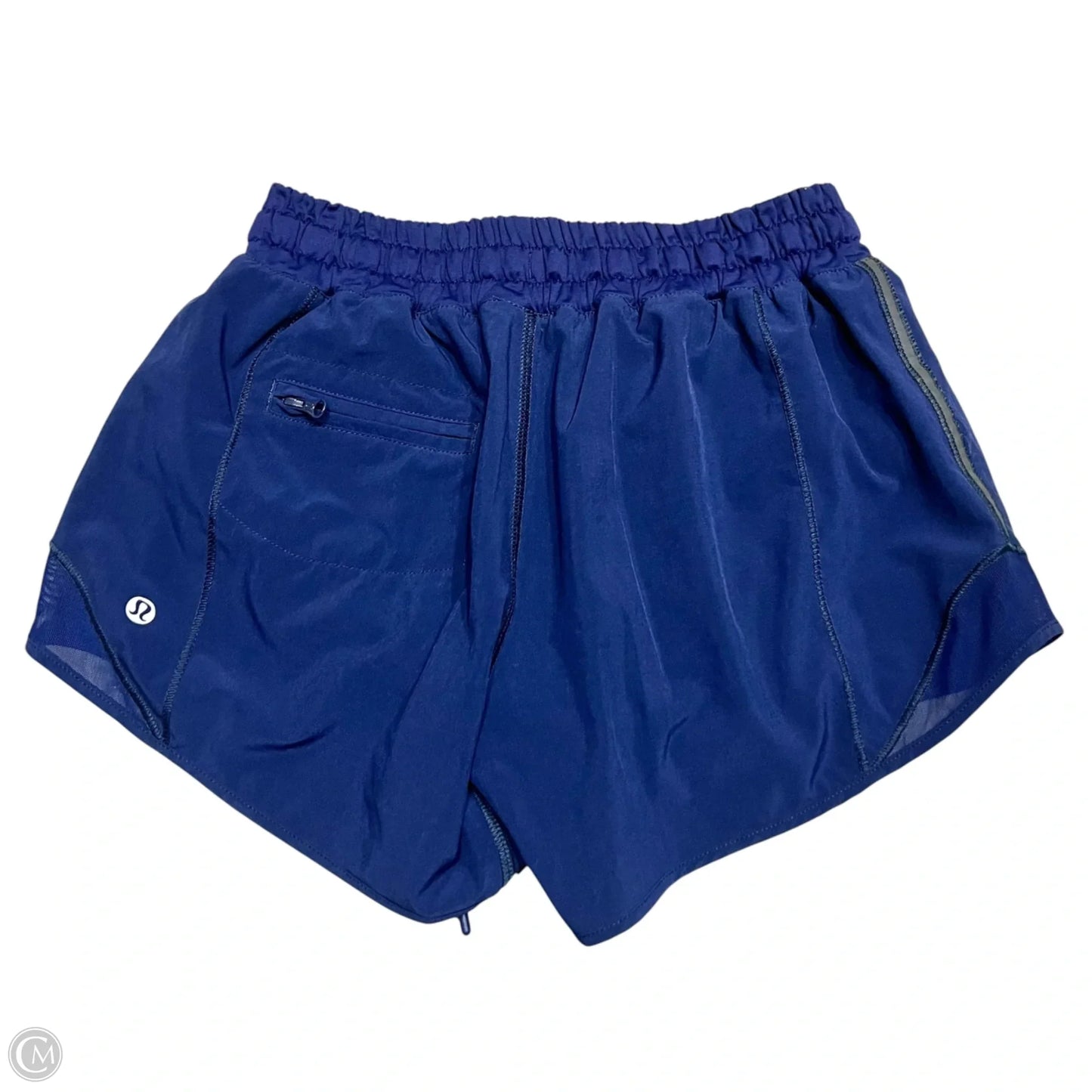 Athletic Shorts By Lululemon In Navy, Size: 4