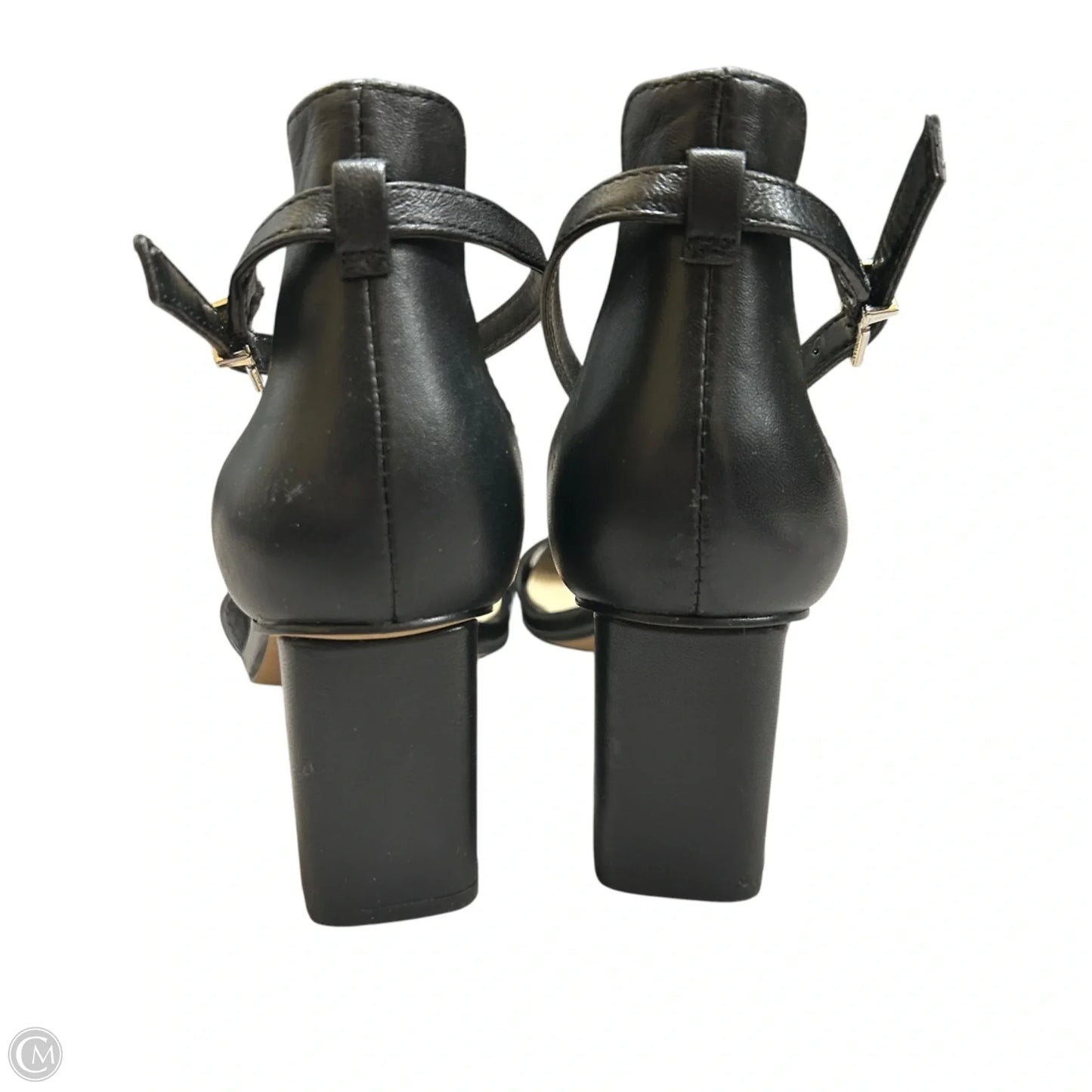 Sandals Heels Block By Vince Camuto In Black, Size: 7