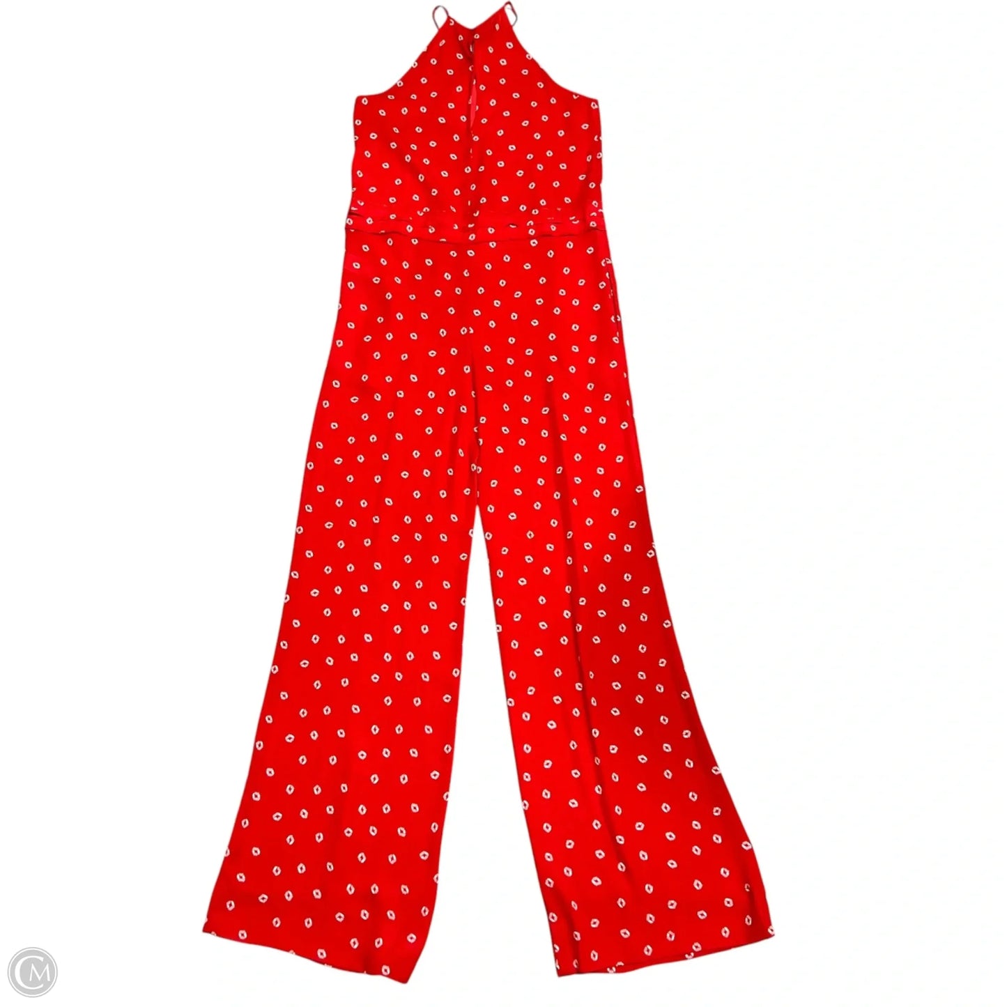 Jumpsuit Designer By Diane Von Furstenberg In Red, Size: Xs