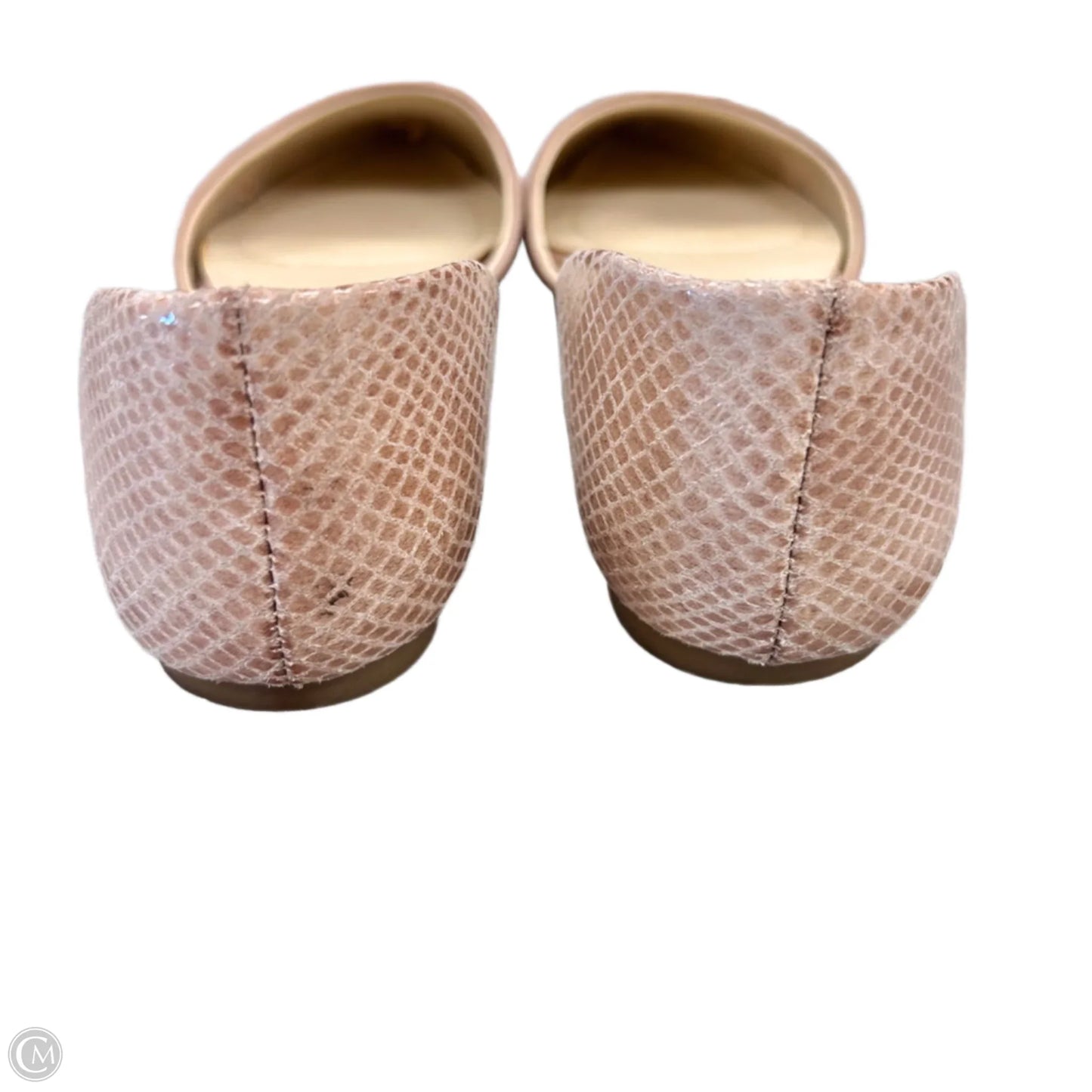 Sandals Heels Block By Jones New York In Tan, Size: 6