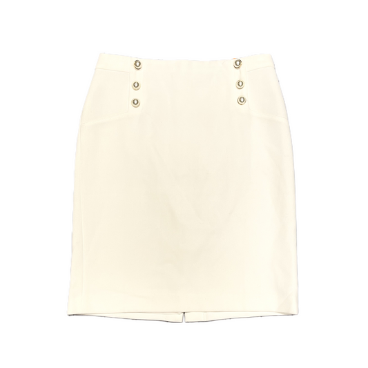 Ivory Skirt Midi By Ann Taylor, Size: 12p