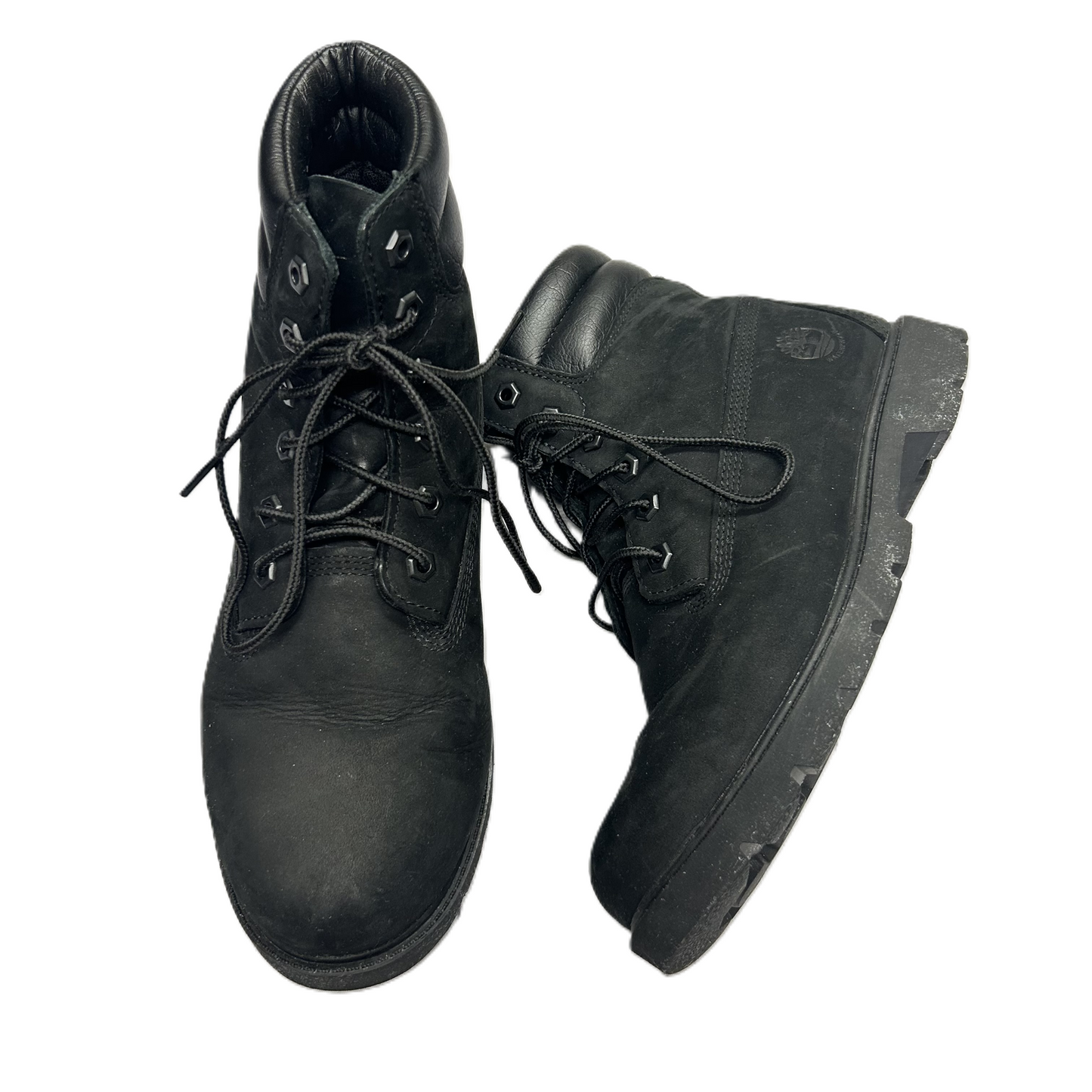 Black Boots Hiking By Timberland, Size: 8