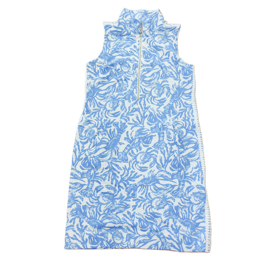 Blue & White Dress Designer By Lilly Pulitzer, Size: Xxs