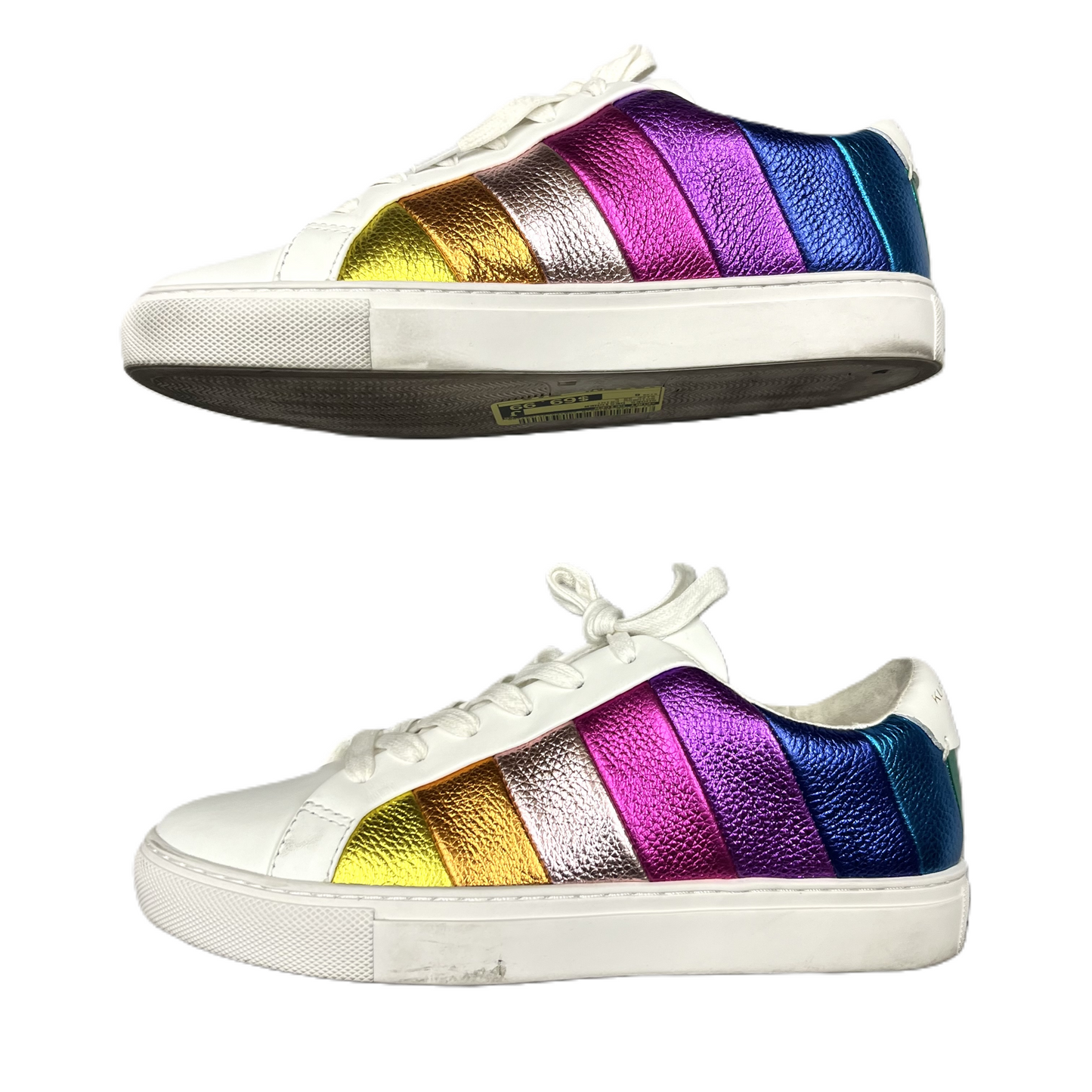 Shoes Designer By Kurt Geiger In Rainbow Print, Size: 8