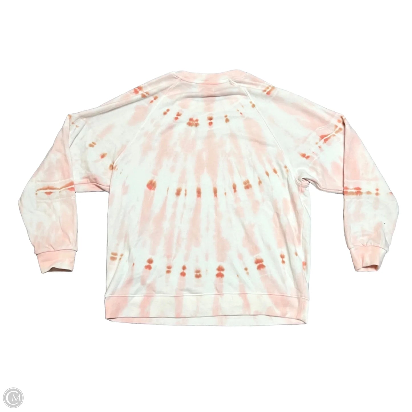 Sweatshirt Crewneck By Lou And Grey In Orange & Pink, Size: Xs