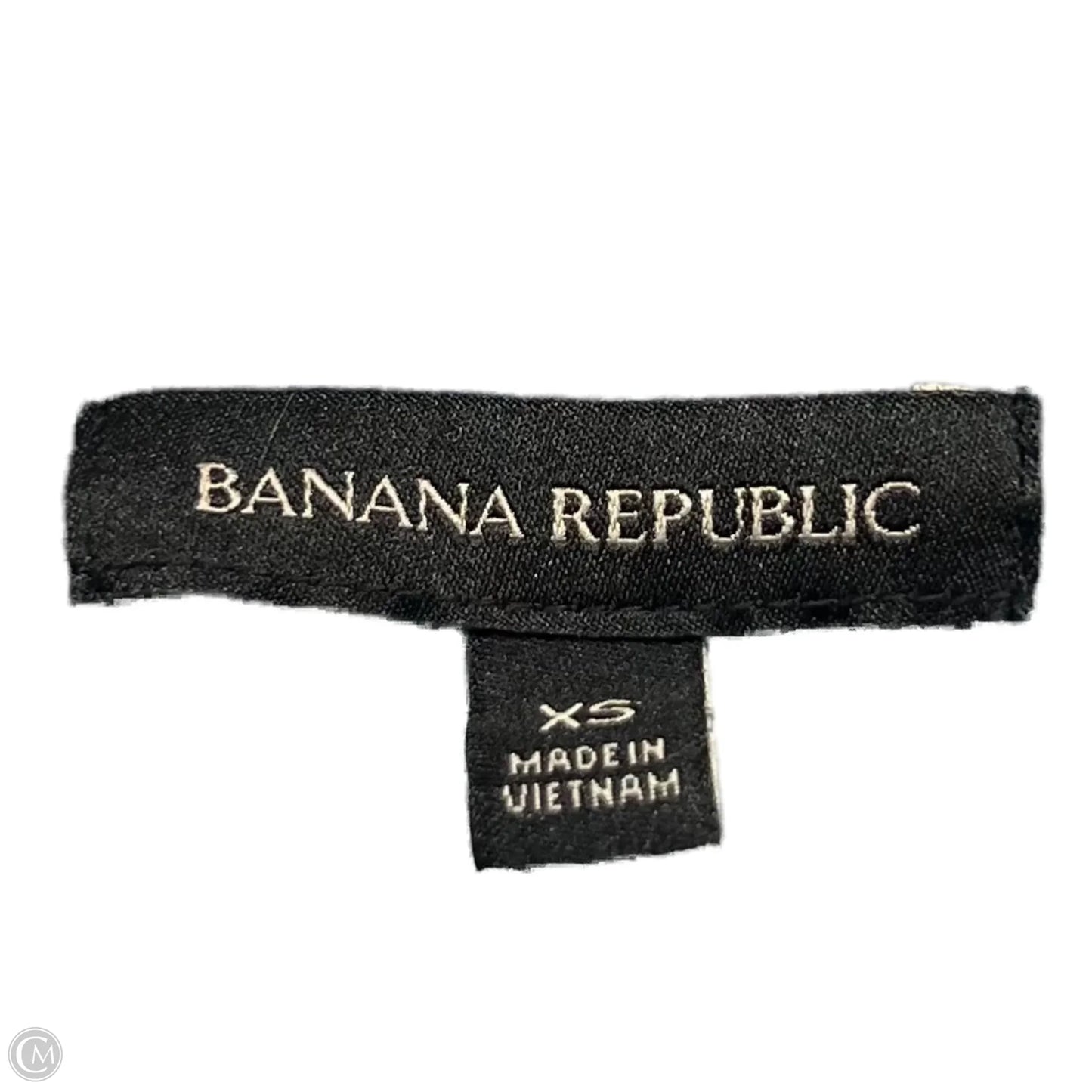 Sweatshirt Crewneck By Banana Republic In Blue & White, Size: Xs