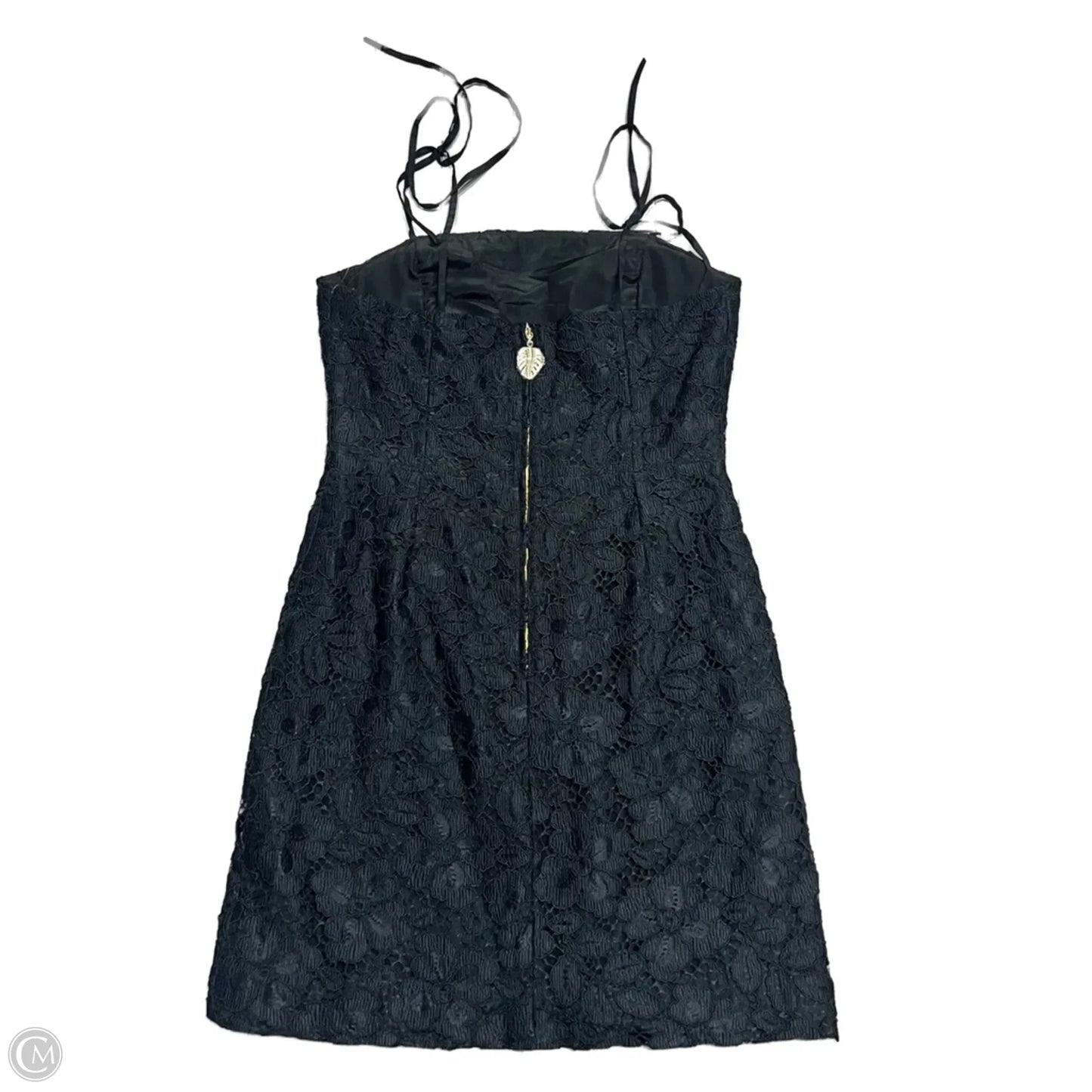 Dress Designer By Lilly Pulitzer In Black, Size: Xxs