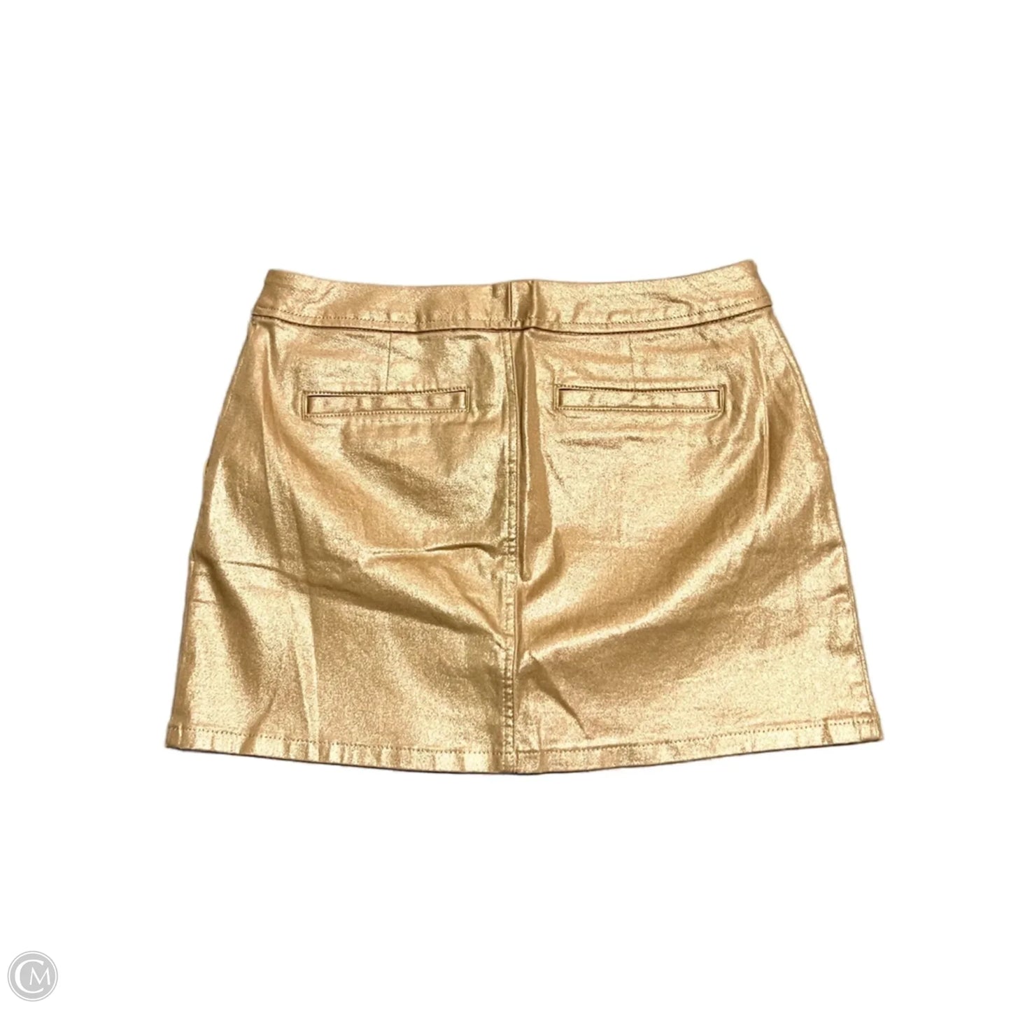 Skirt Designer By Lilly Pulitzer In Gold, Size: 0