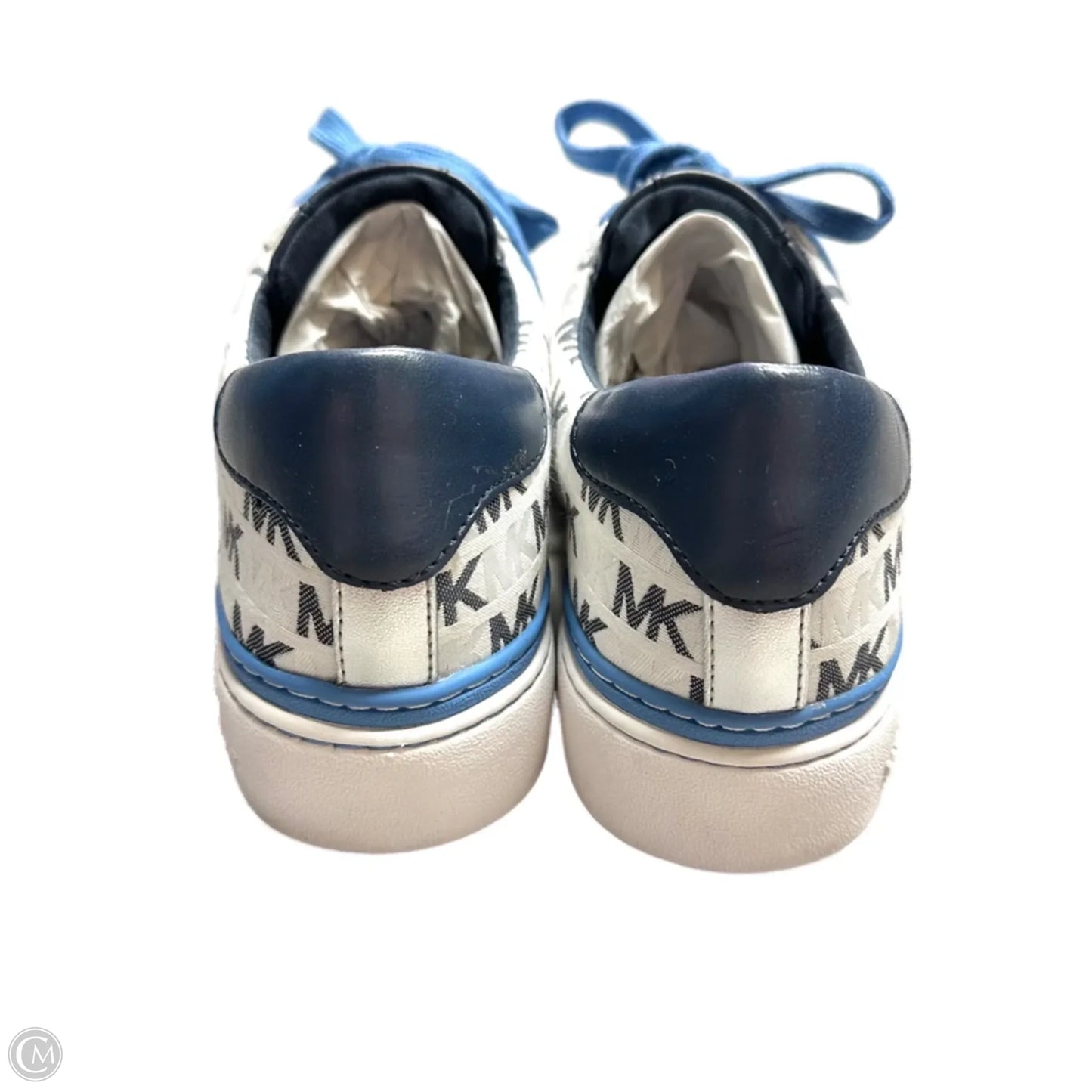 Shoes Sneakers By Michael By Michael Kors In Blue & White, Size: 8