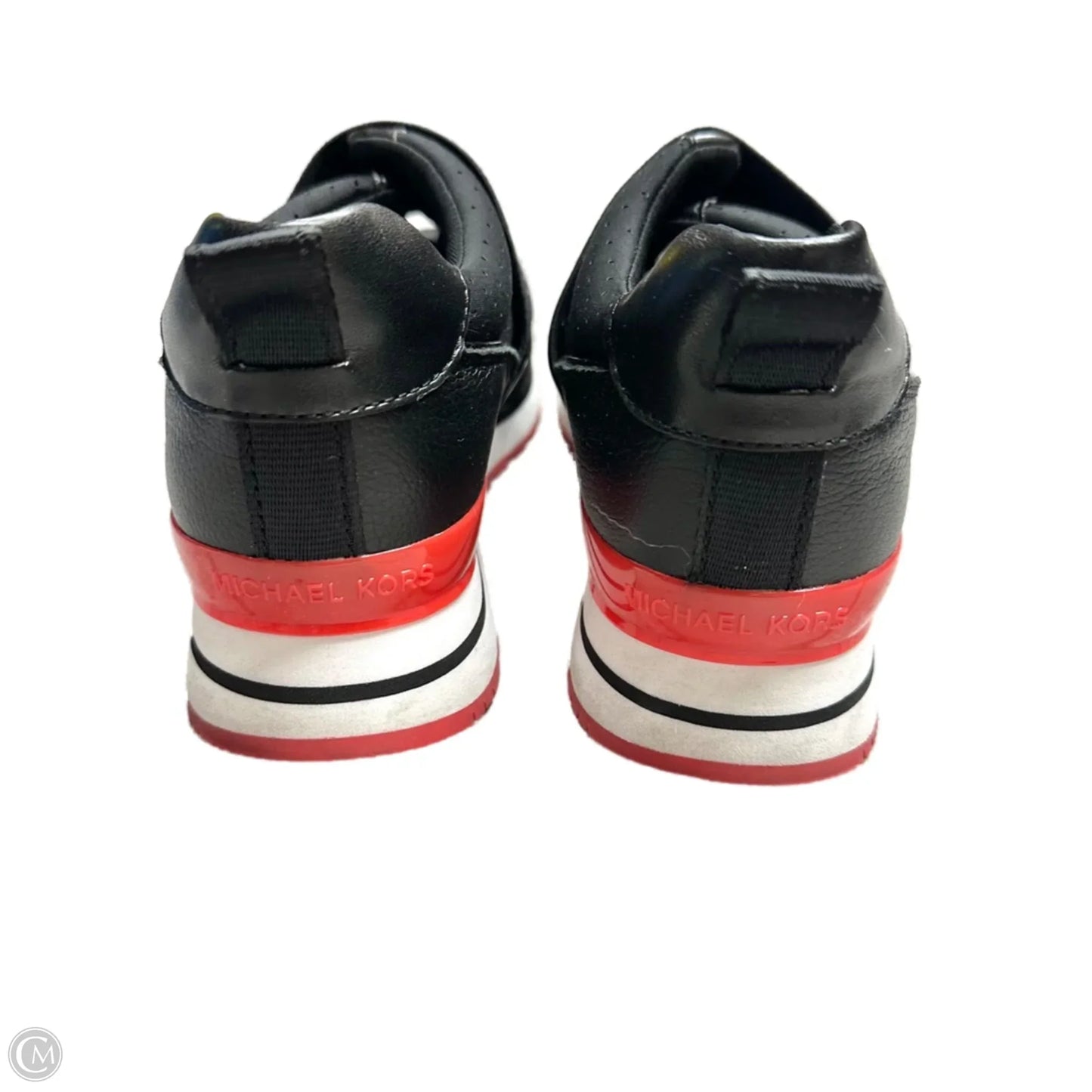 Shoes Athletic By Michael By Michael Kors In Black & Red, Size: 8