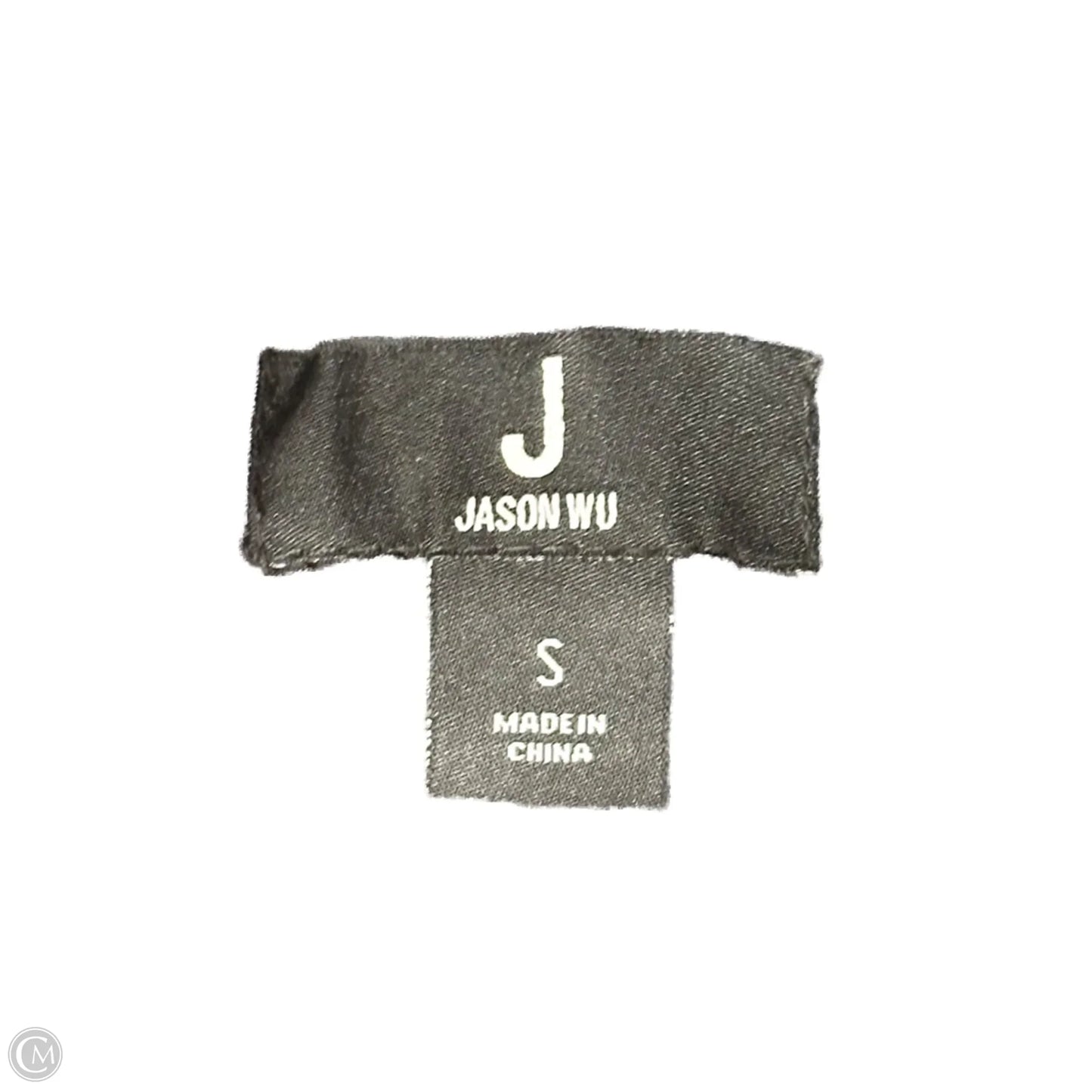 Jacket Designer By Jason Wu In Black & Orange, Size: S
