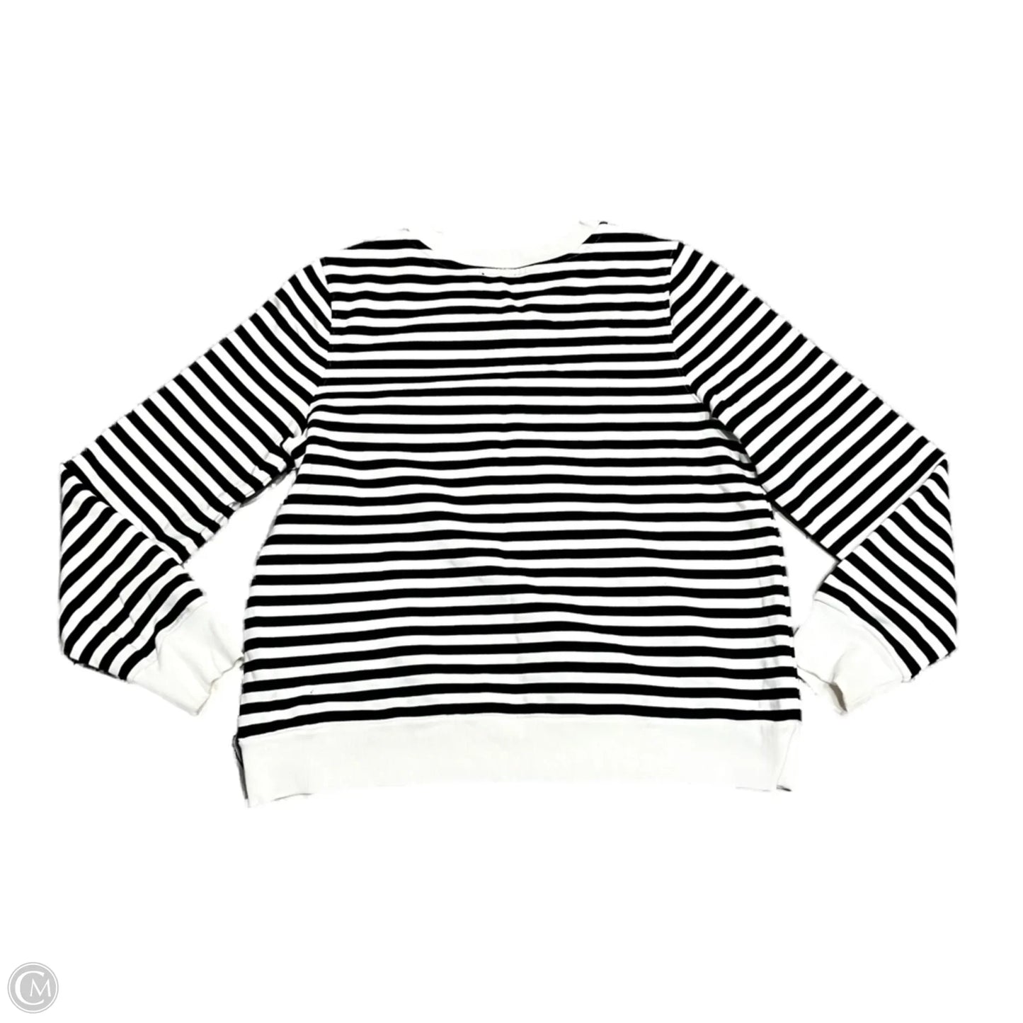 Sweater By Halogen In Black & White, Size: Xl