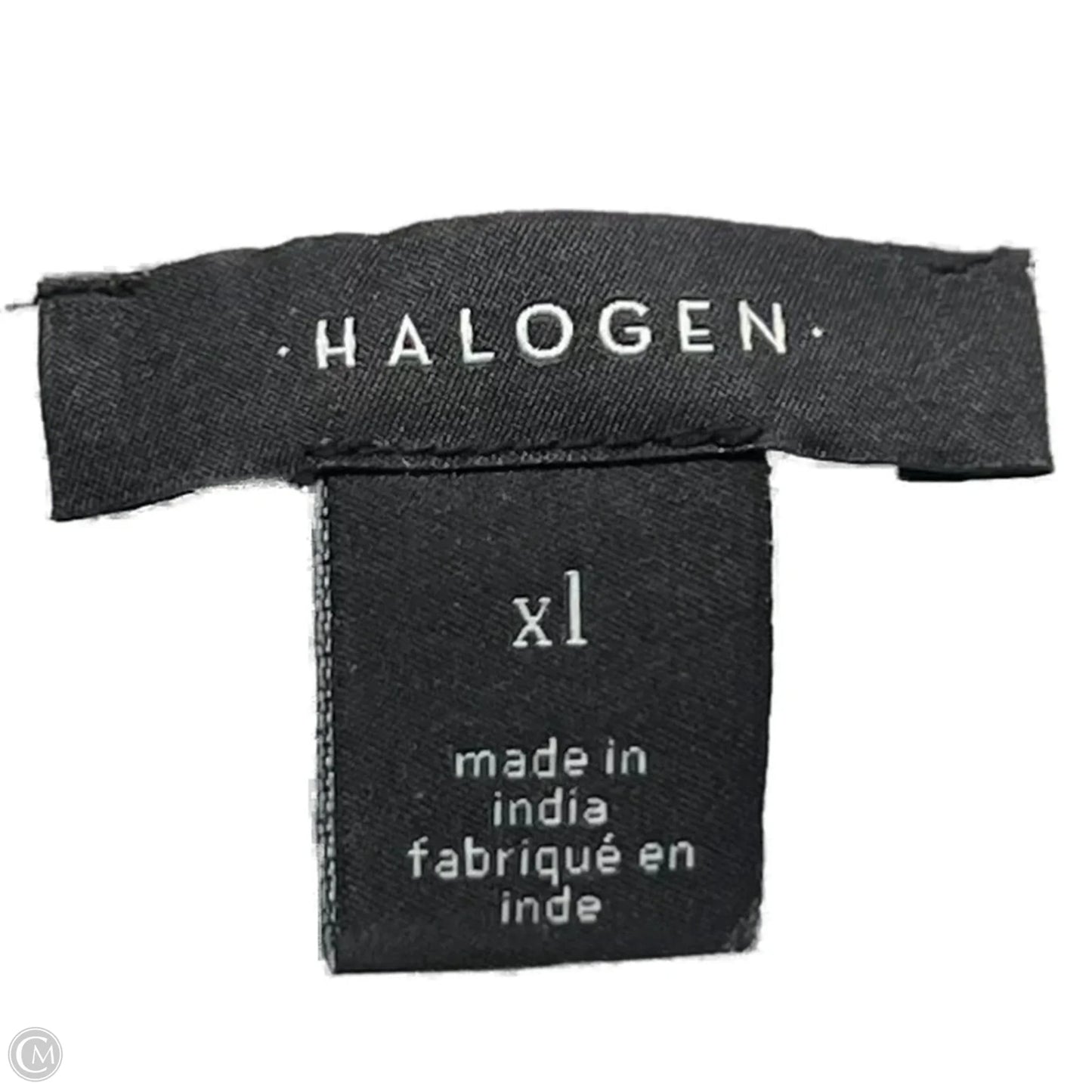 Sweater By Halogen In Black & White, Size: Xl
