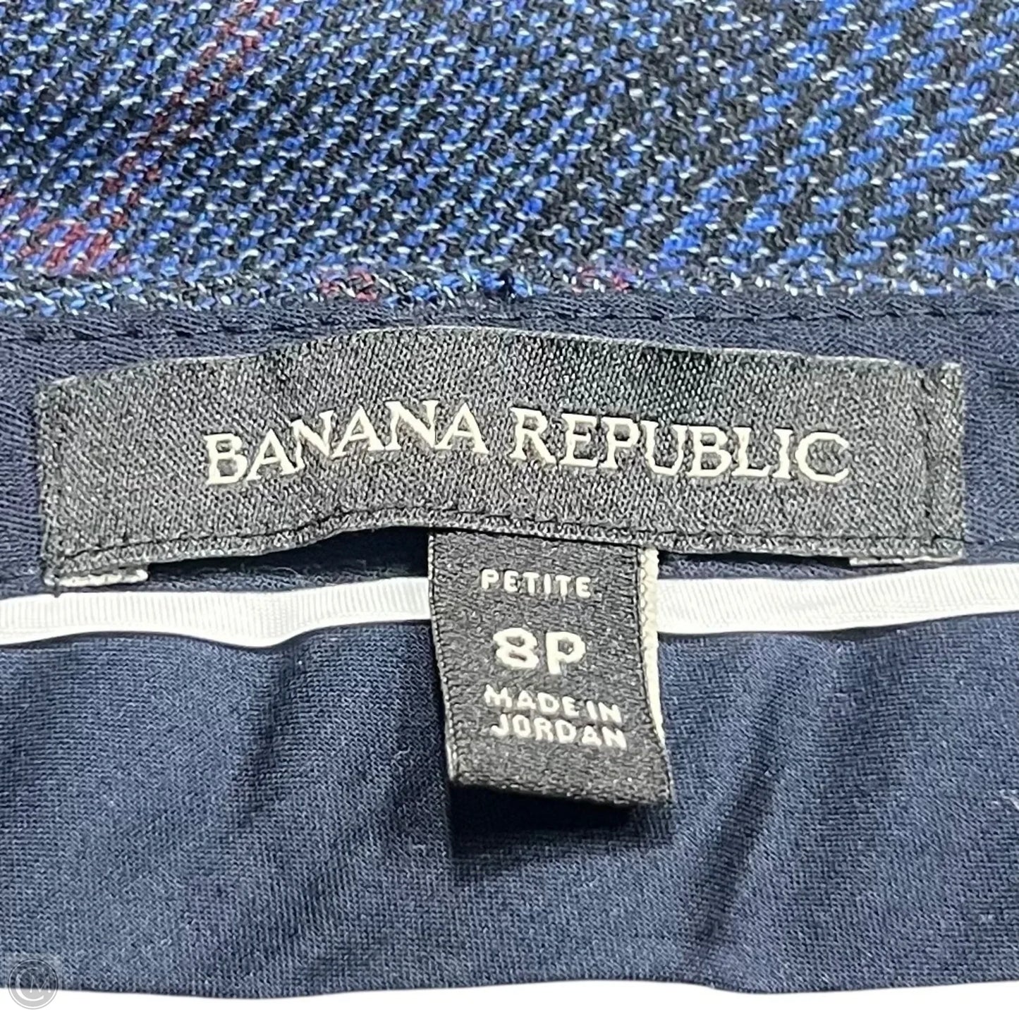 Pants Dress By Banana Republic In Black & Blue, Size: 8p