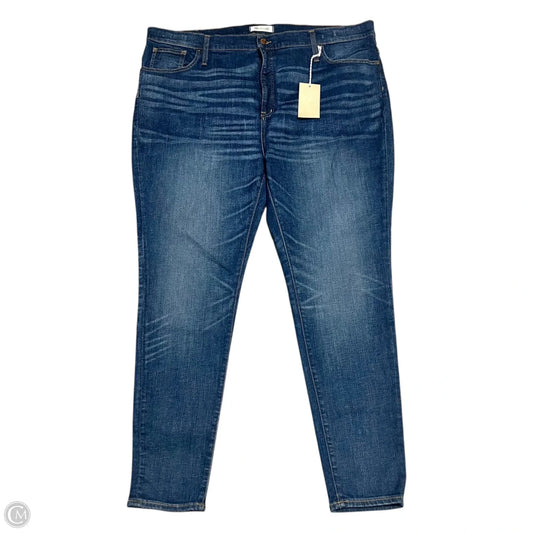 Jeans Boot Cut By Madewell In Blue Denim, Size: 3x