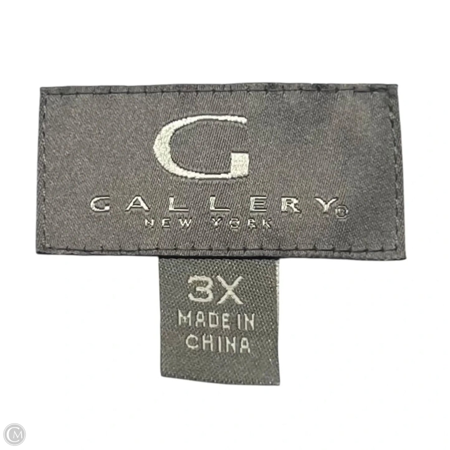 Jacket Windbreaker By Gallery In Pink, Size: 3x