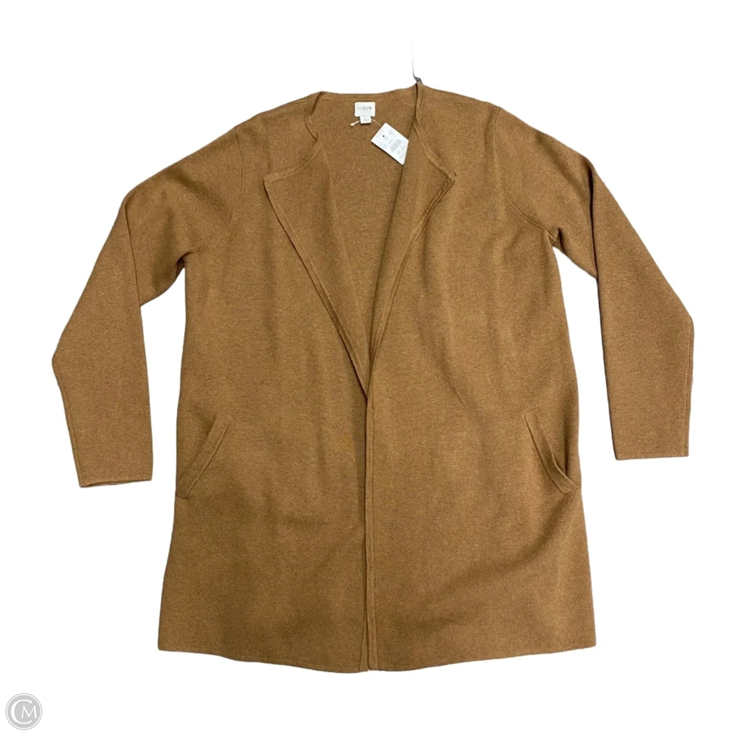 Sweater Cardigan By J. Crew In Brown, Size: L