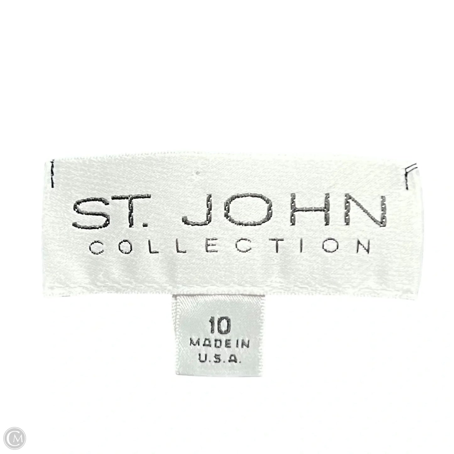 Pants Luxury Designer By St John Collection In Grey, Size: 10