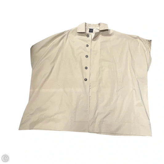 Coat Other By Lane Bryant In Tan, Size: 1x