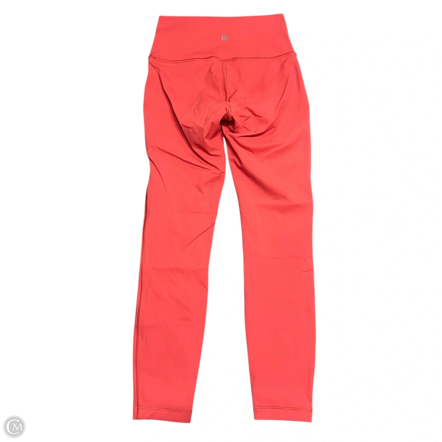 Athletic Leggings By Lululemon In Orange, Size: 4