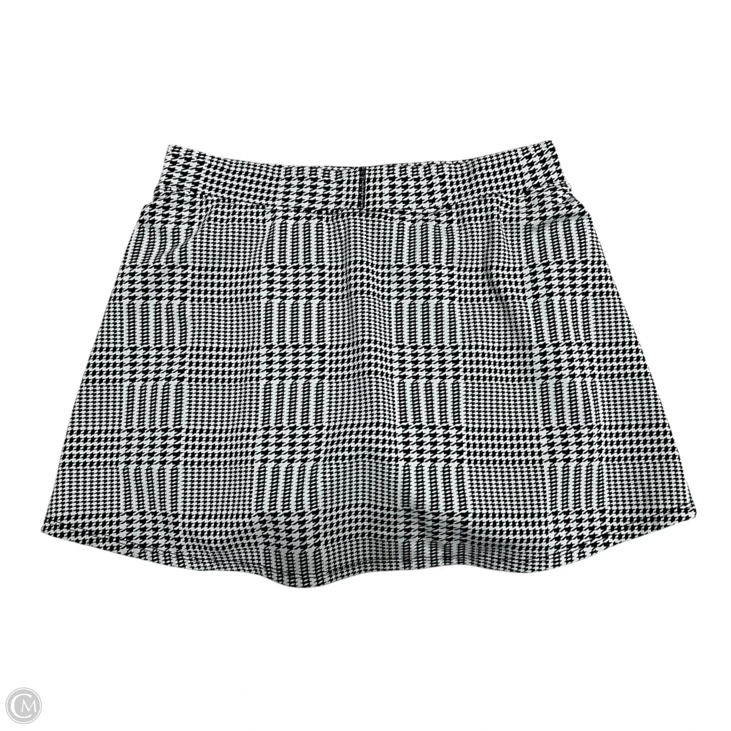 Skirt Mini & Short By Alo In Black & Grey, Size: S