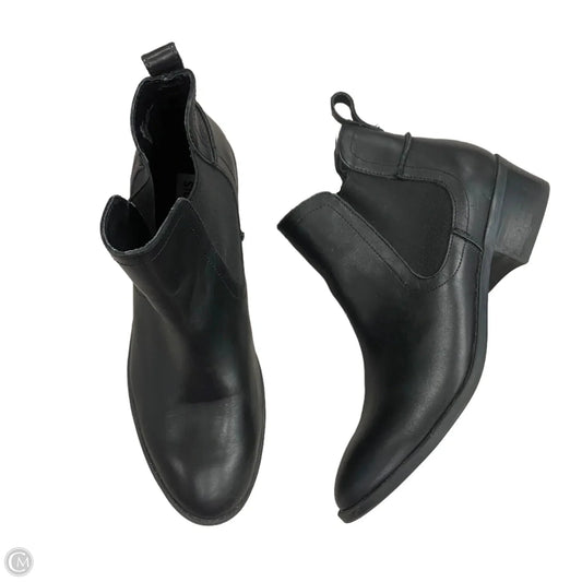 Boots Ankle Heels By Steve Madden In Black, Size: 8