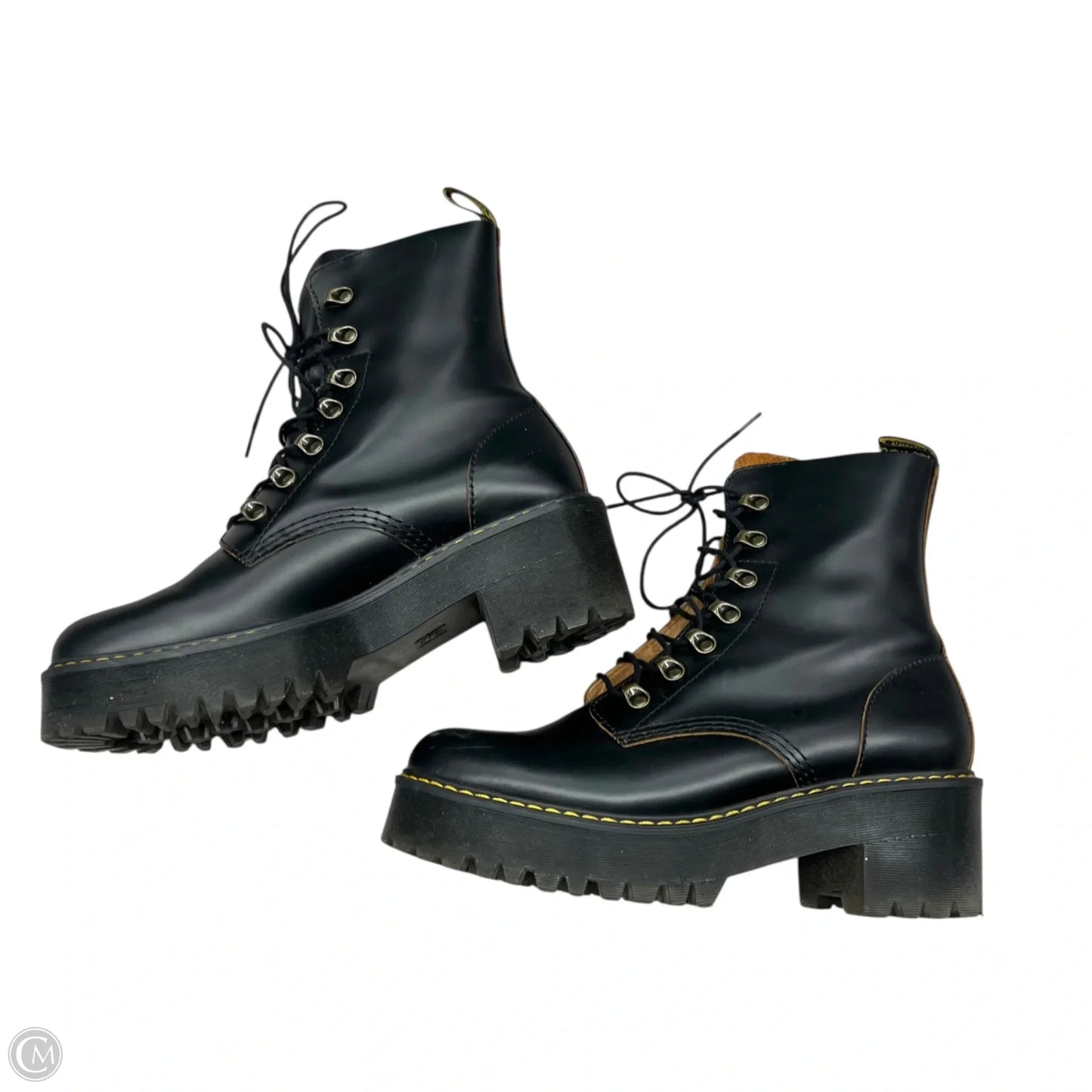 Boots Combat By Dr Martens In Black, Size: 10