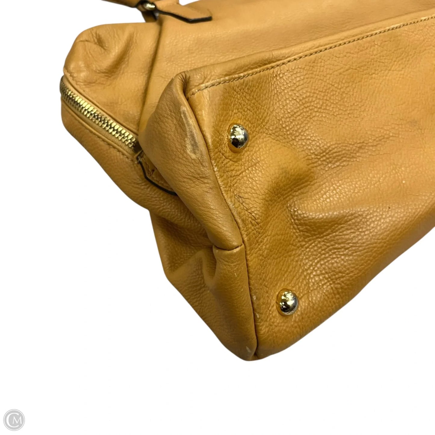 Handbag Leather By Michael By Michael Kors, Size: Large