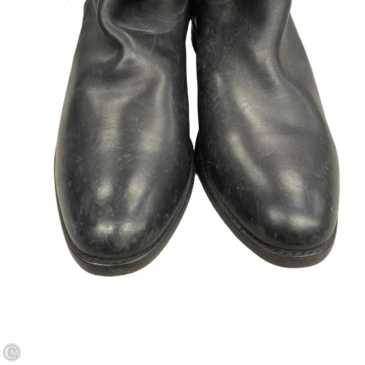 Boots Designer By Frye In Black, Size: 7