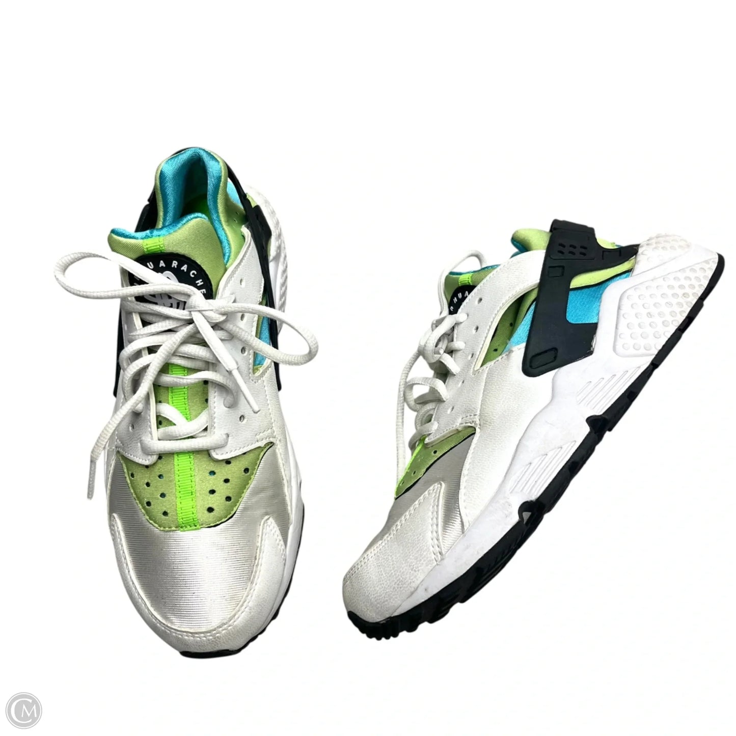 Shoes Athletic By Nike In Blue & Green, Size: 8